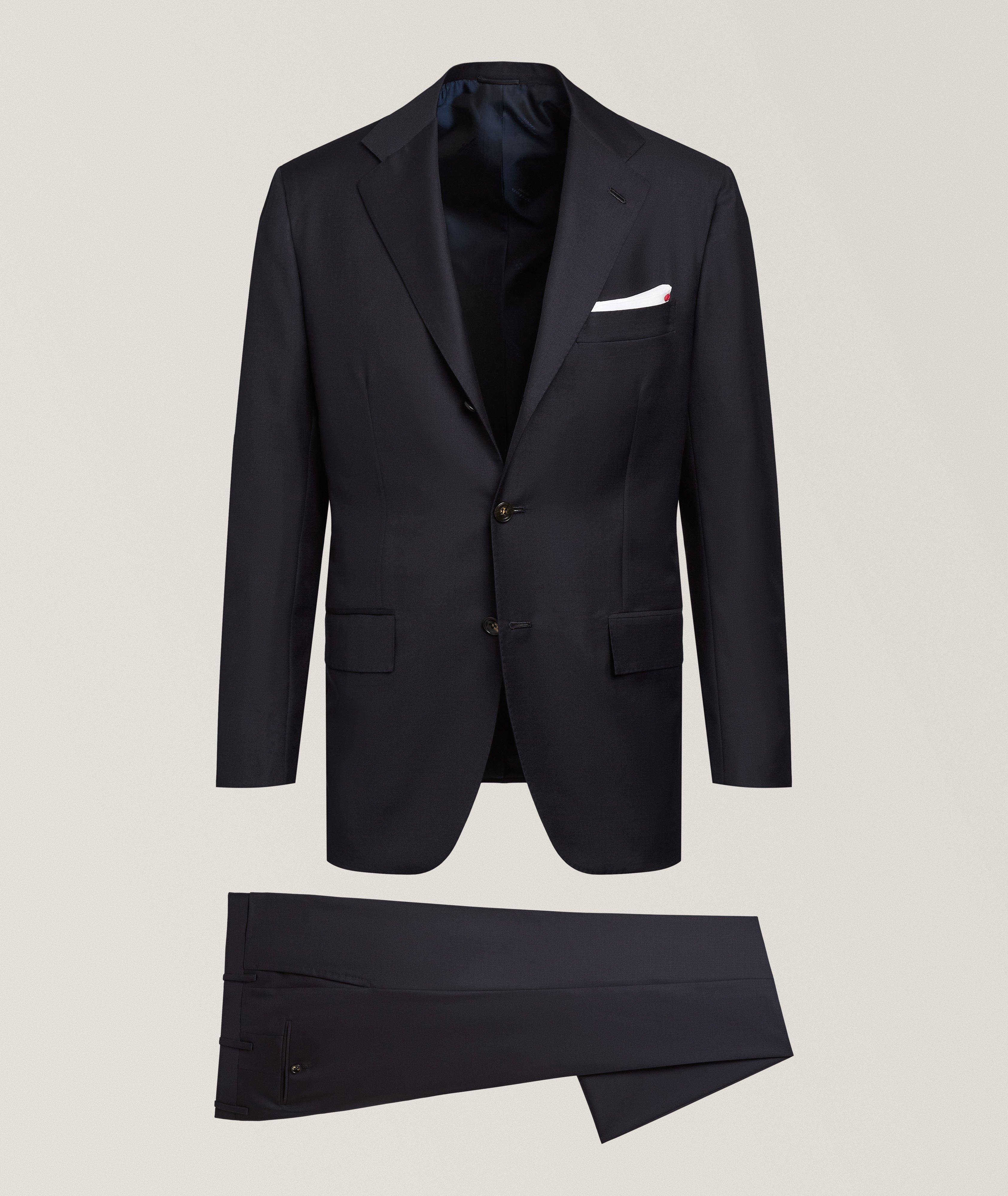 Solid Virgin Wool Suit  image 0