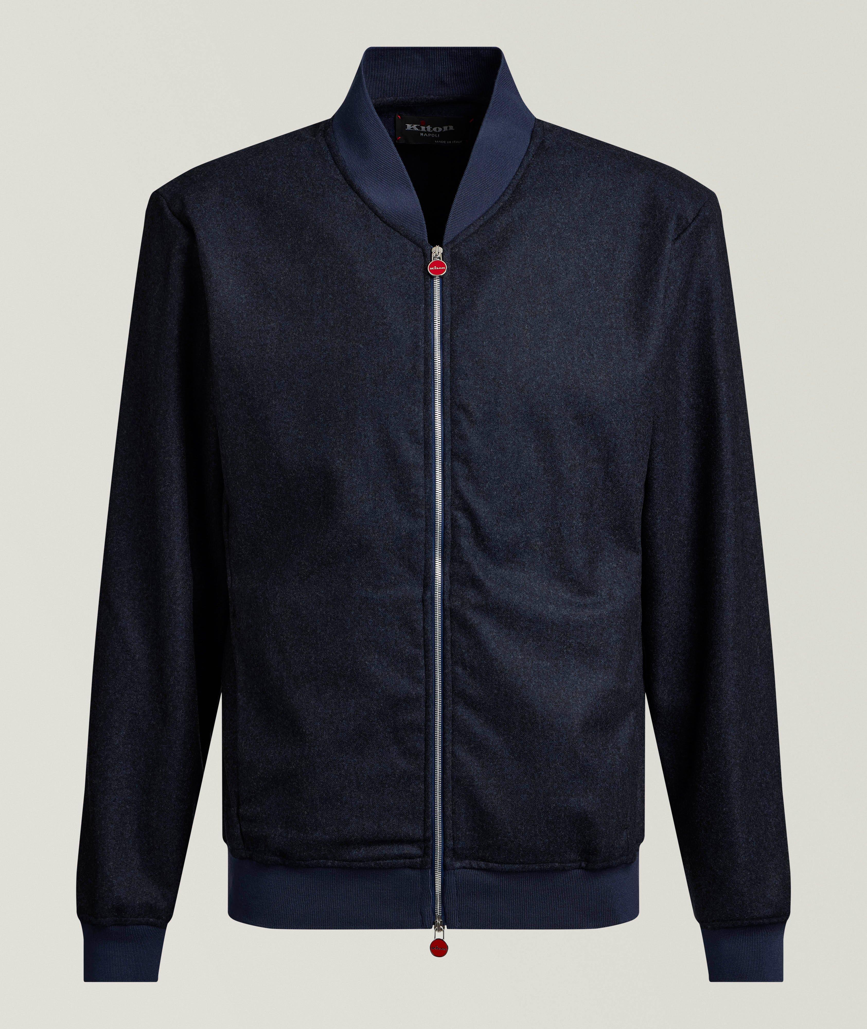 Kiton Brushed Wool Blouson 