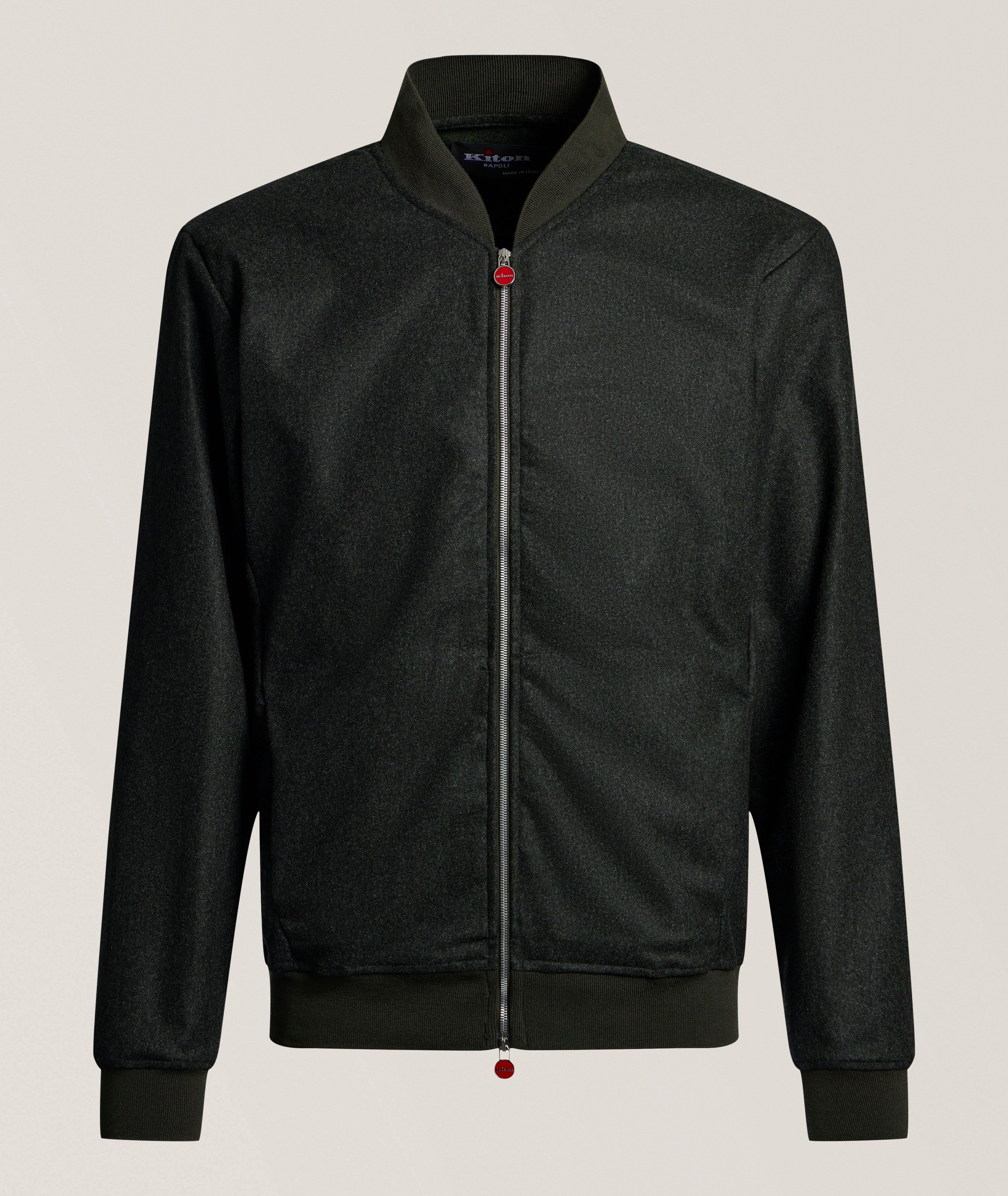 Kiton Brushed Wool Blouson 