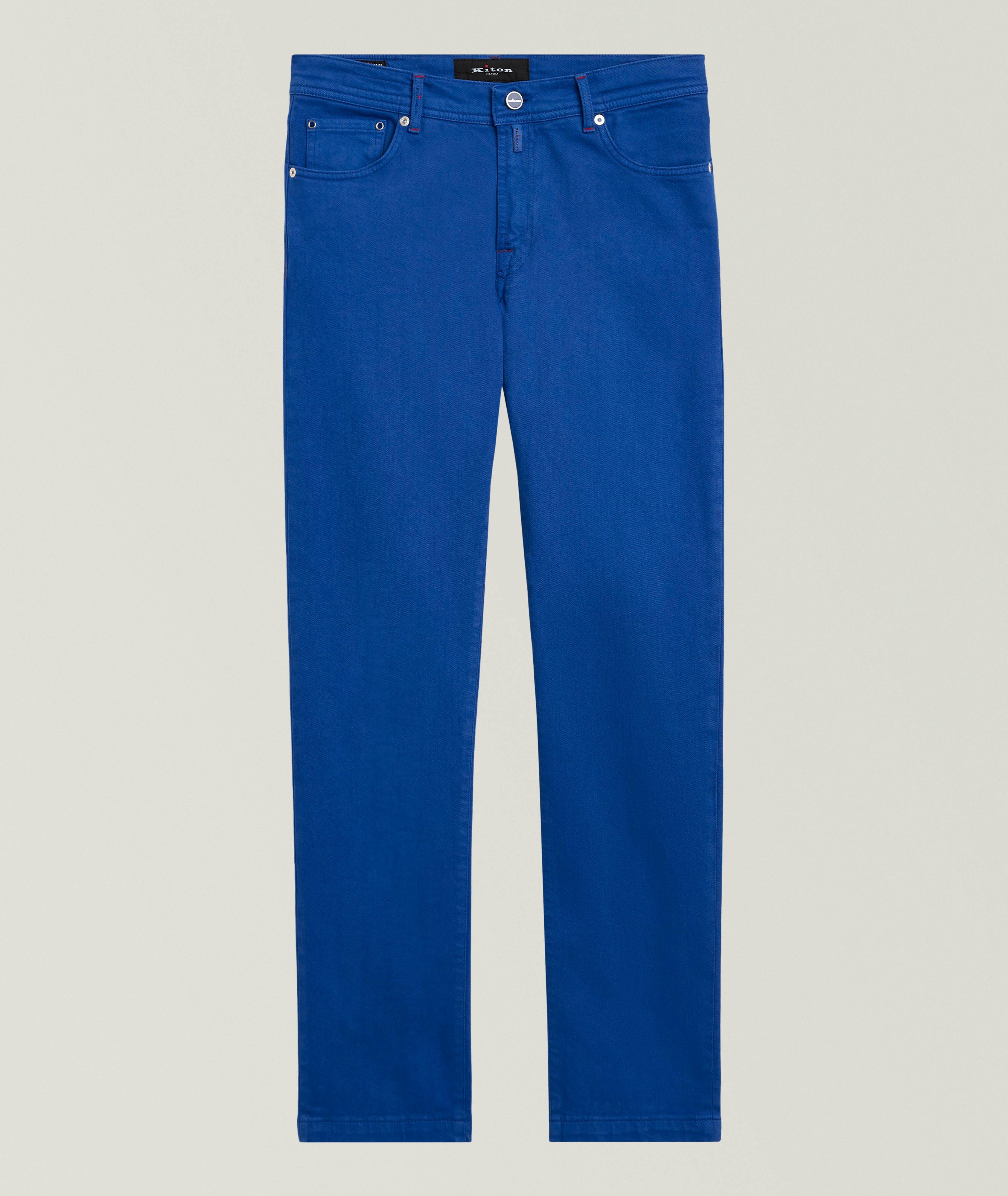 Kiton Bull Five-Pocket Denim Pants