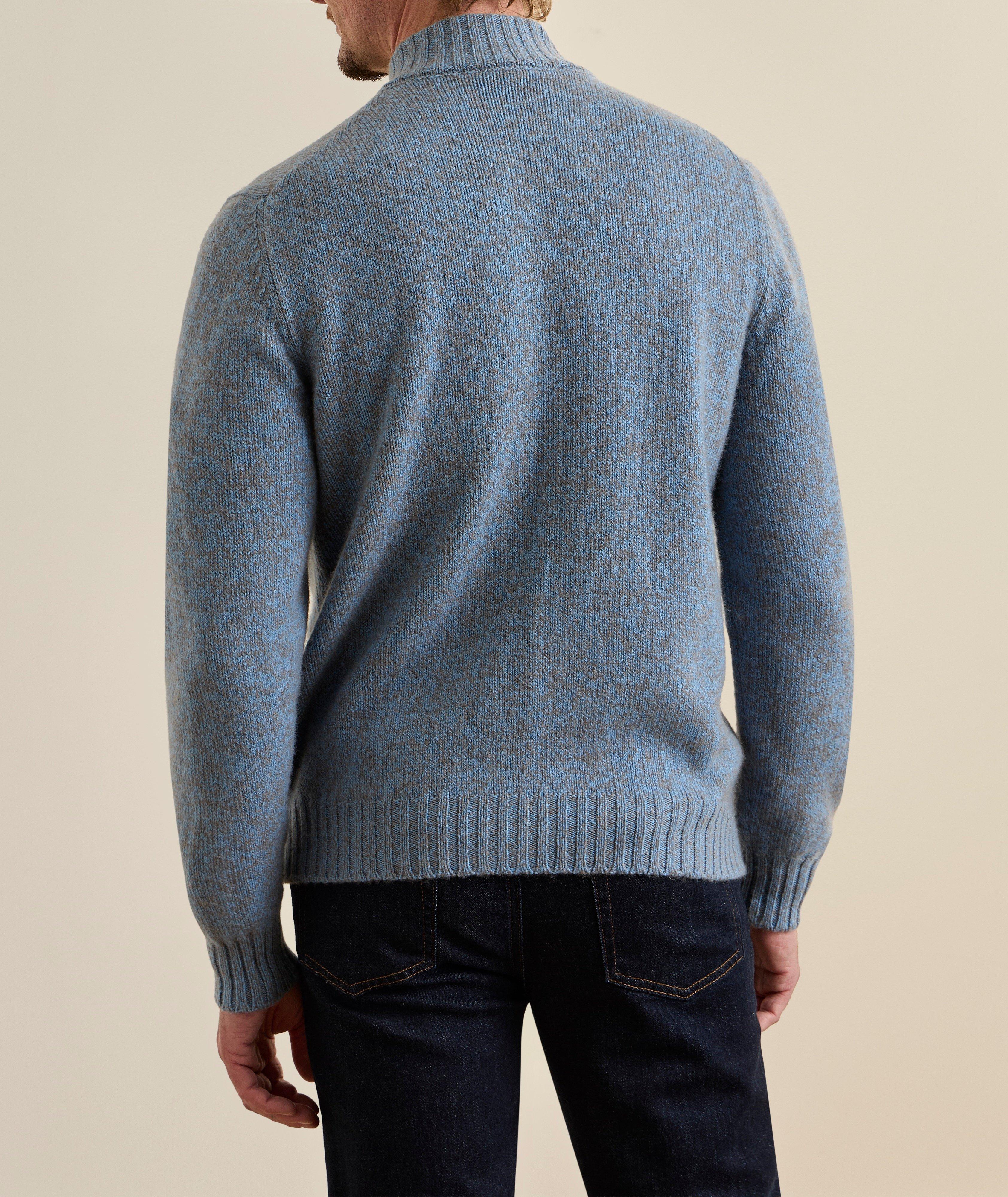 Cardigan cachemire mélange zippé image 2