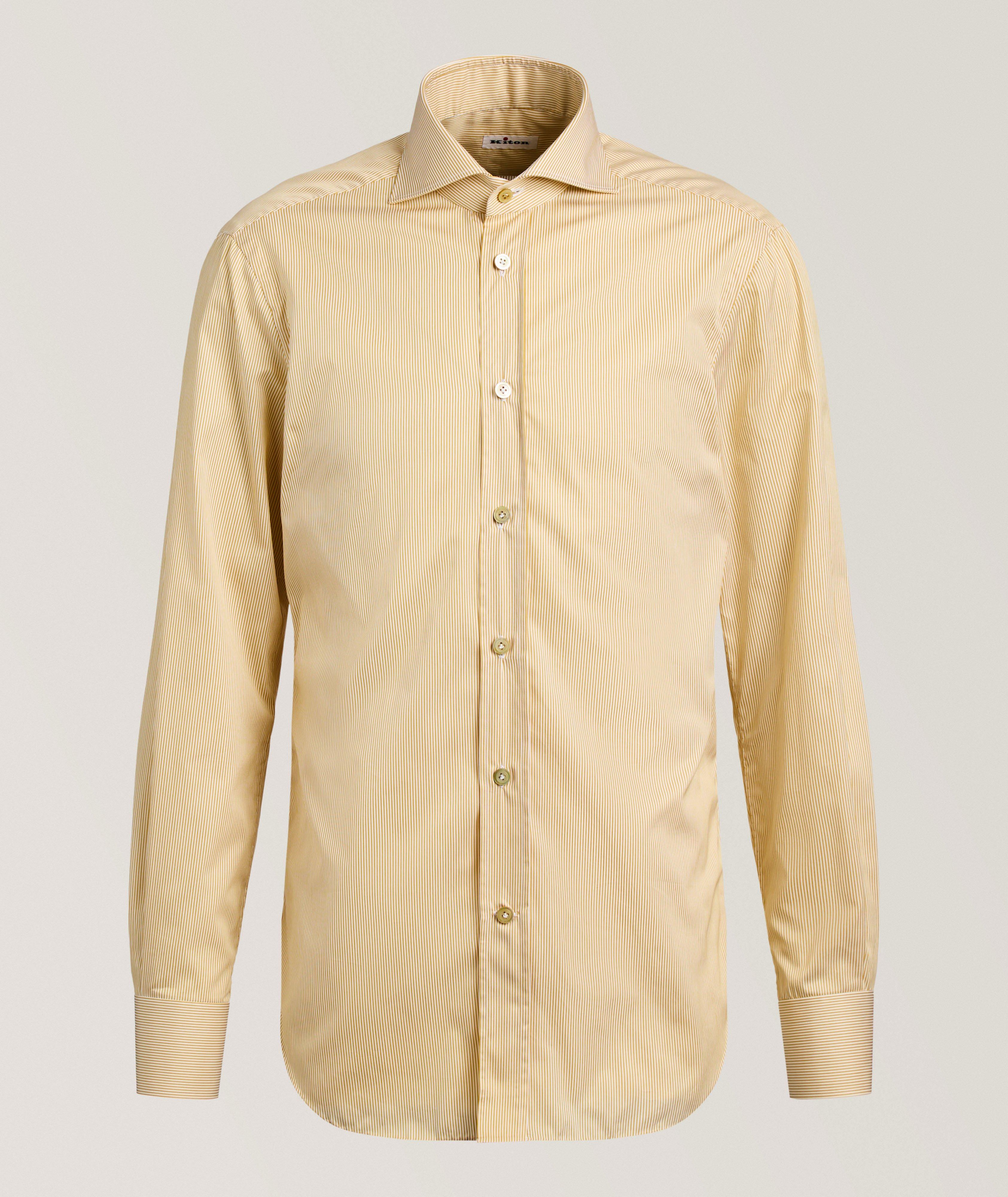 Kiton Striped Cotton Shirt
