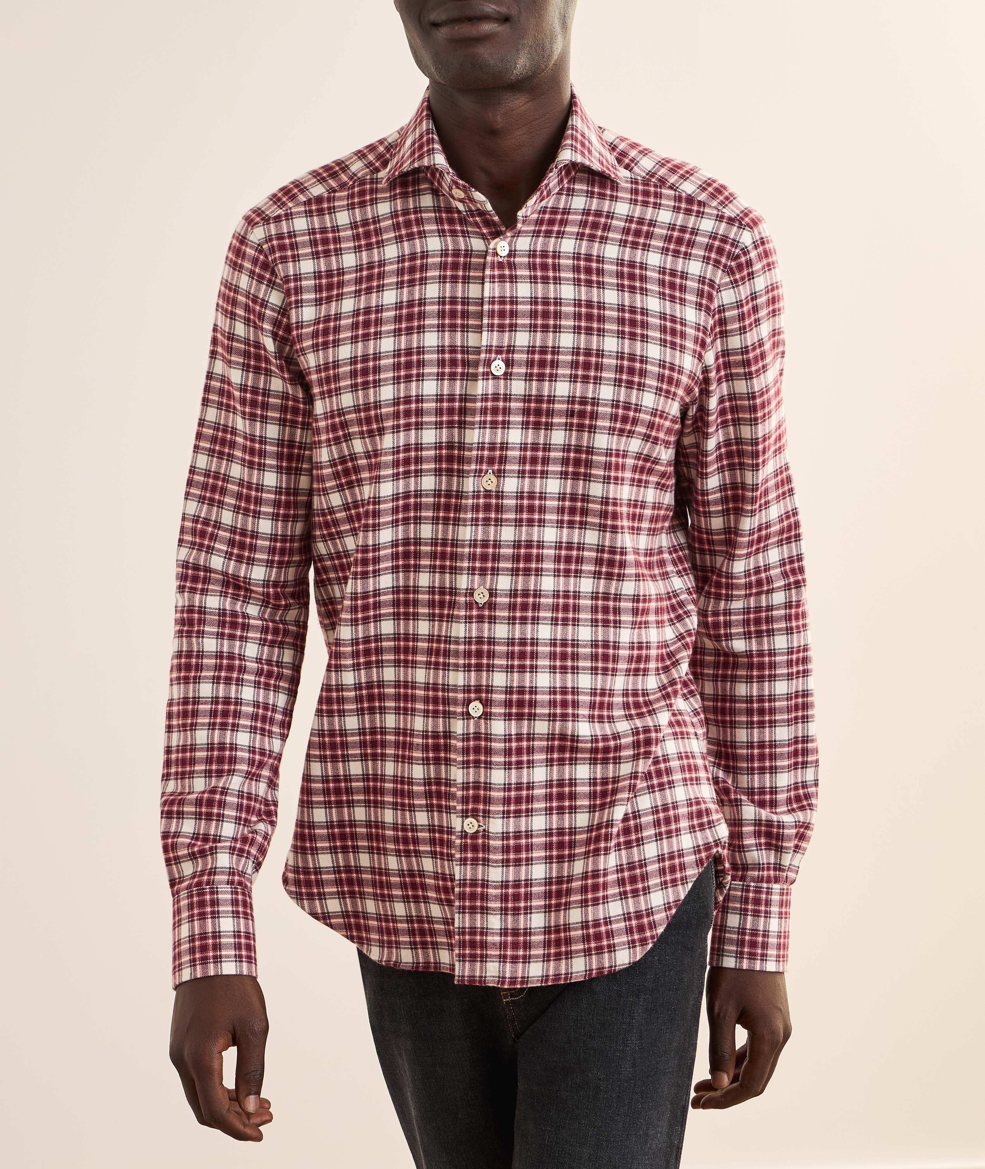 Plaid Brushed Cotton Shirt image 1