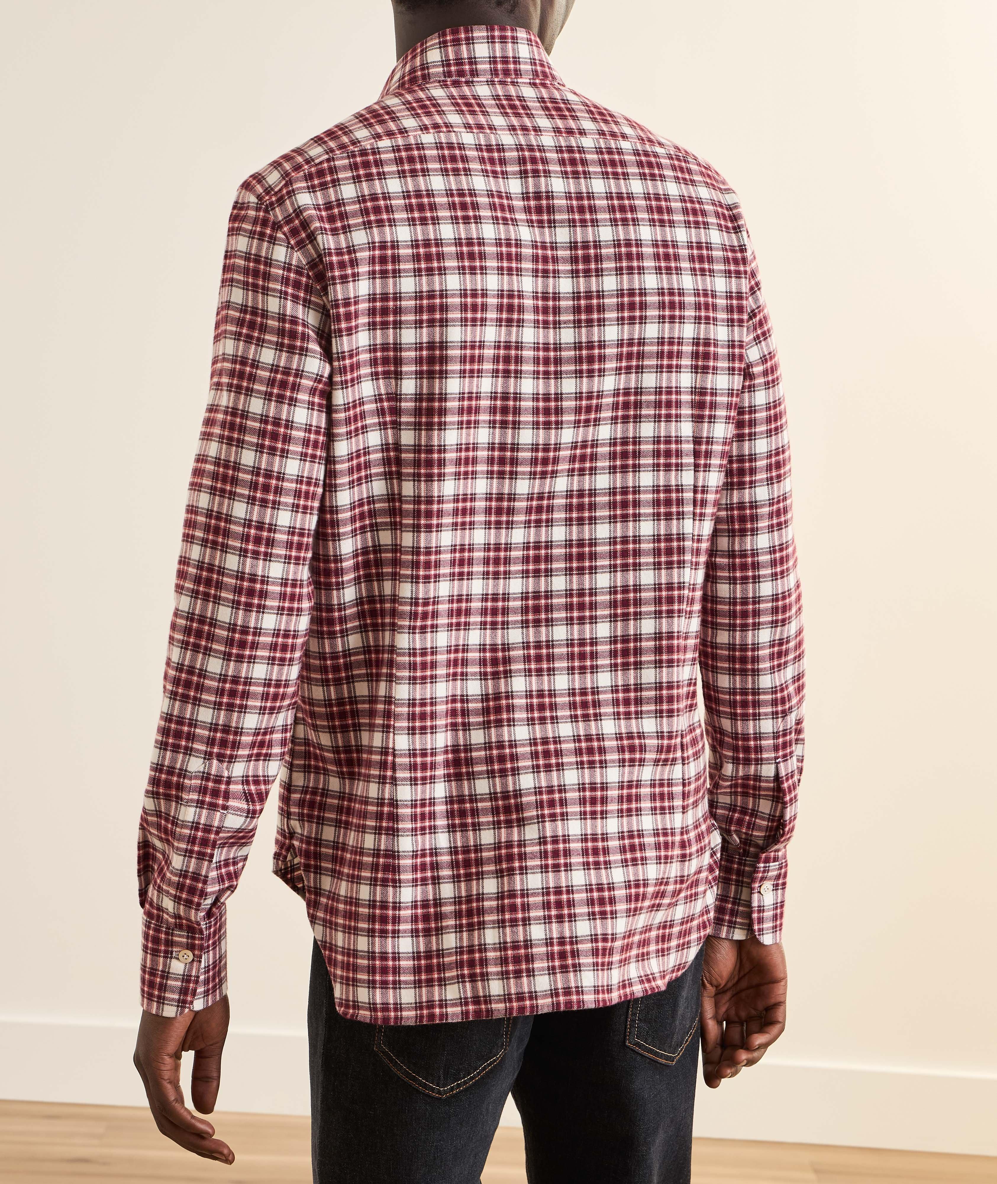 Plaid Brushed Cotton Shirt image 2