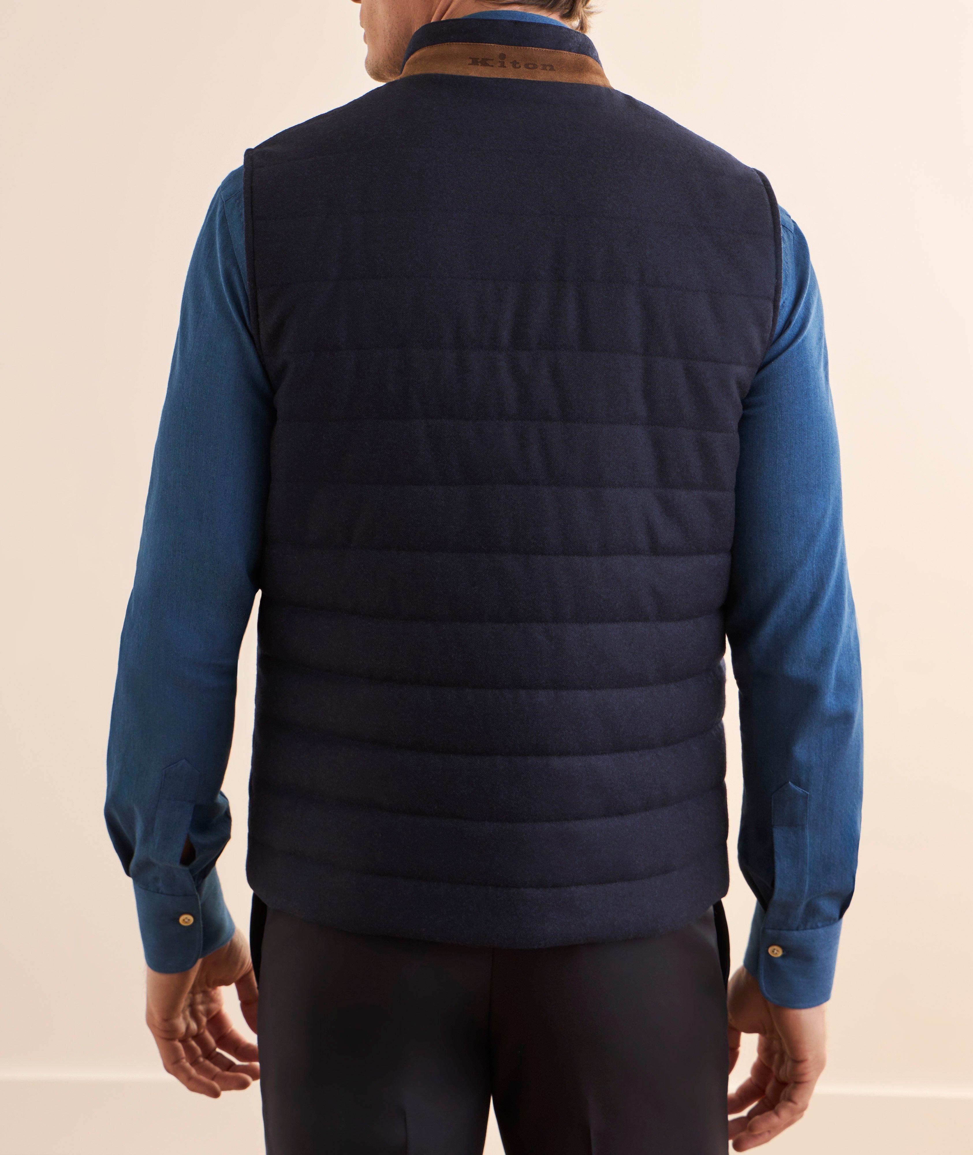 Wool Quilted Vest image 2