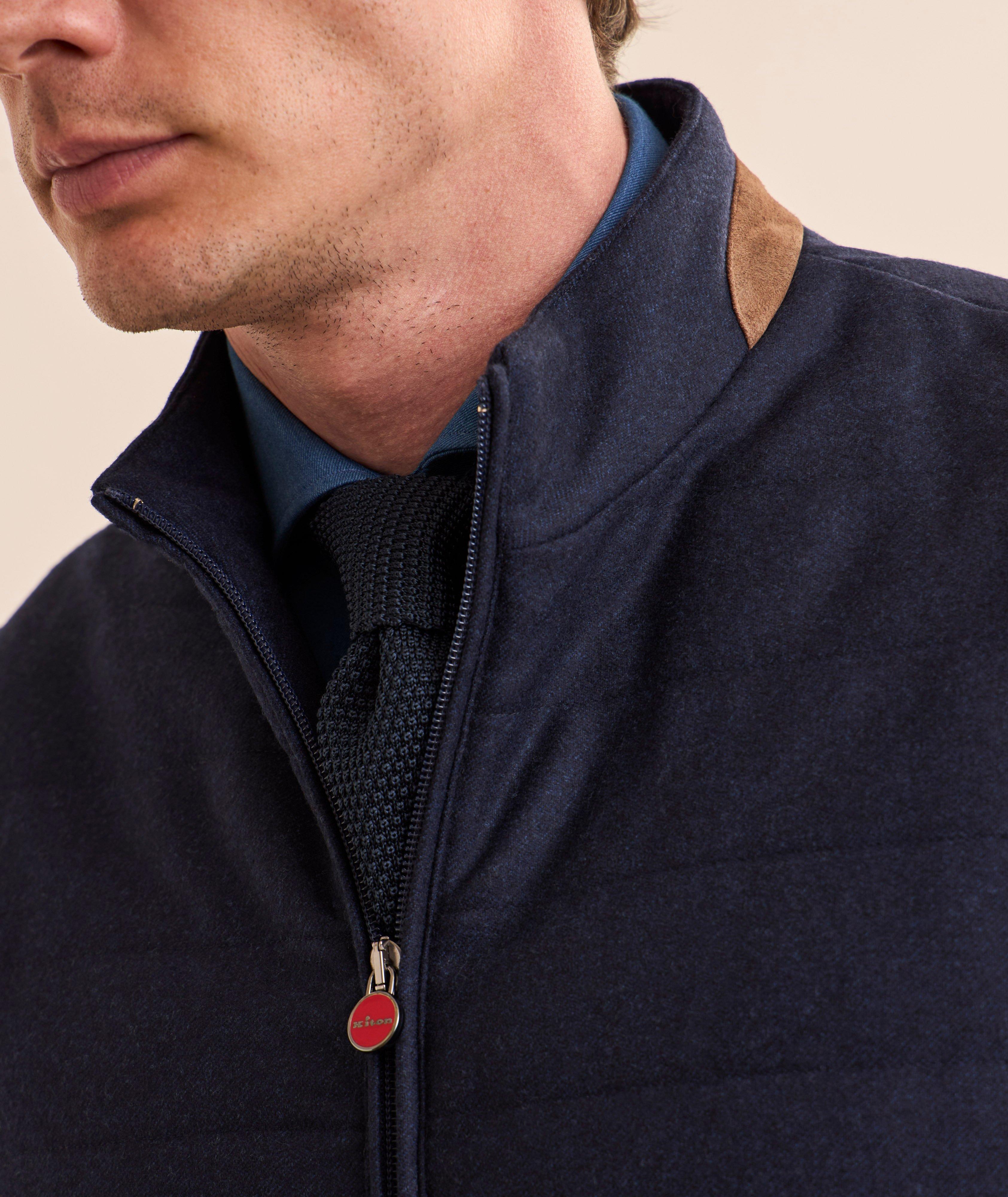 Wool Quilted Vest image 3