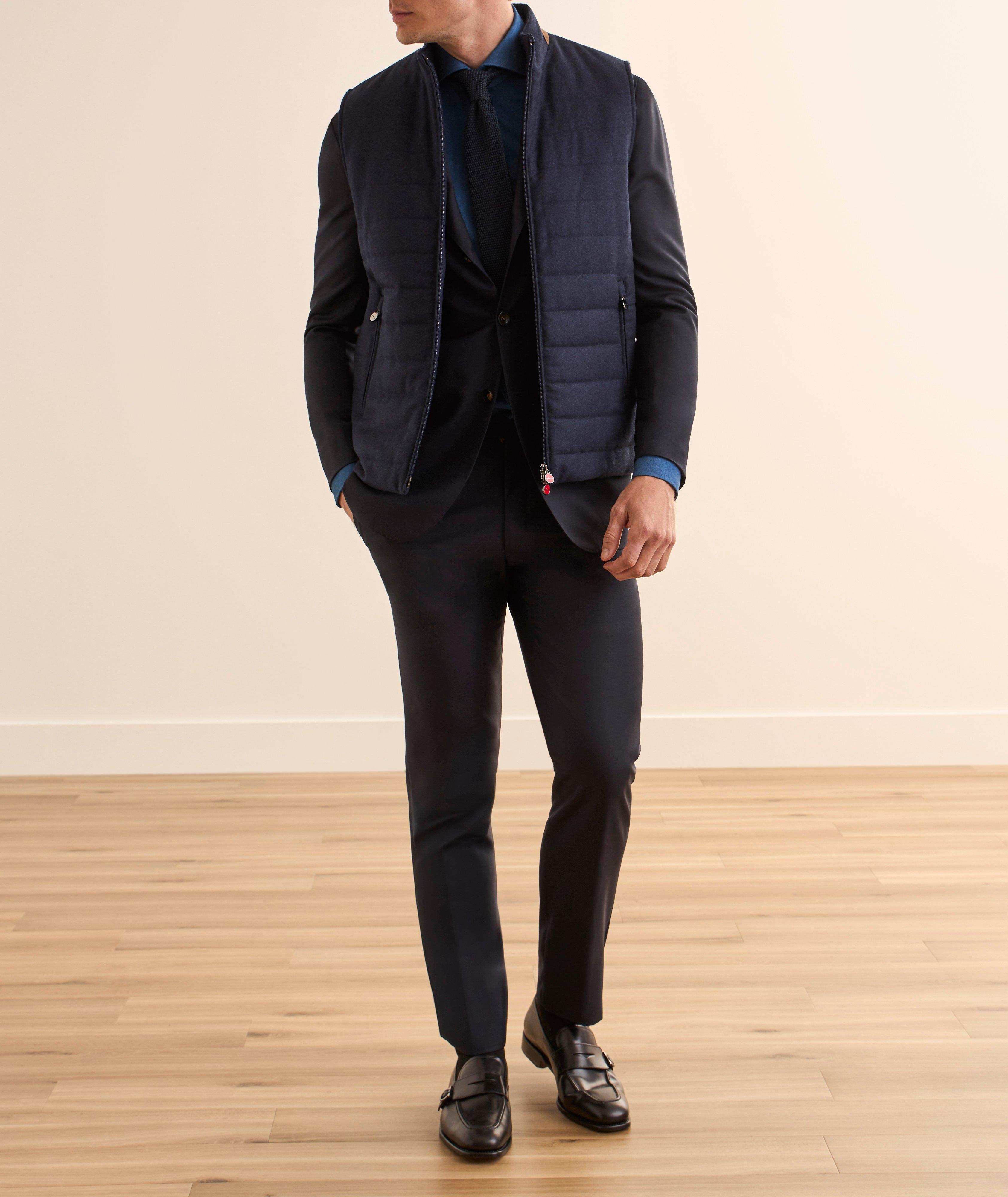 Wool Quilted Vest image 6