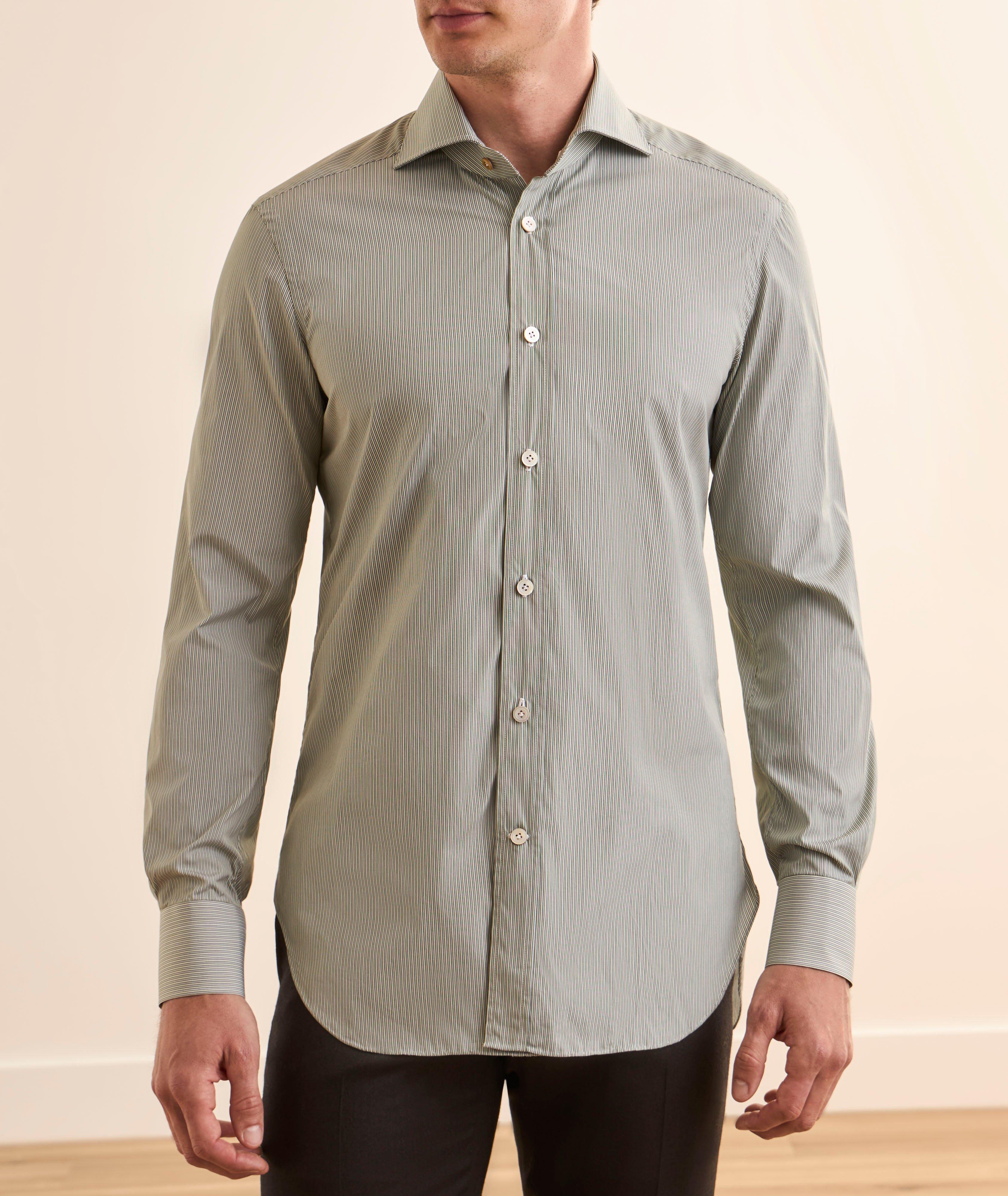 Fine Striped Cotton Shirt  image 1