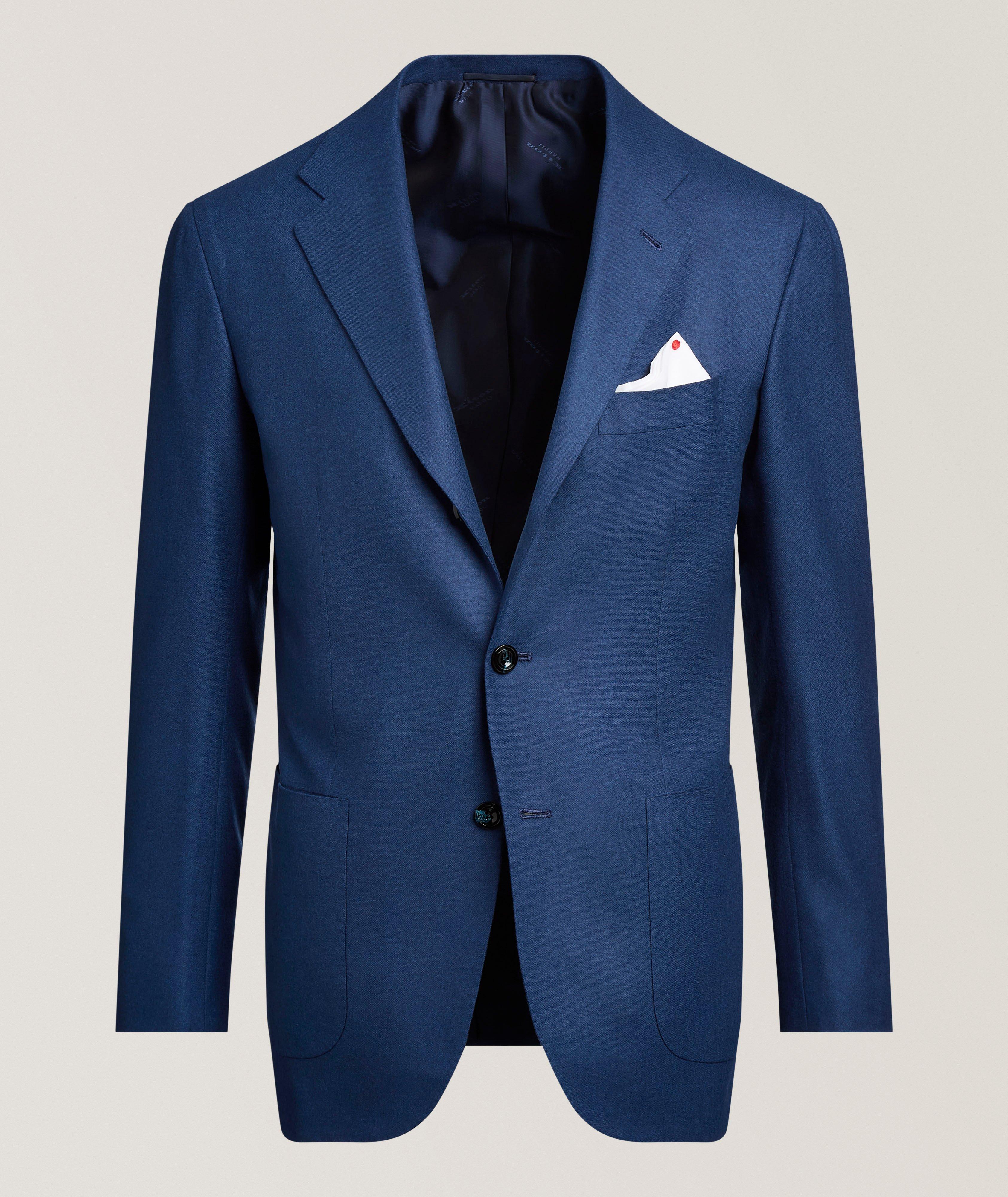 Kiton Brushed Wool-Cashmere Suit 