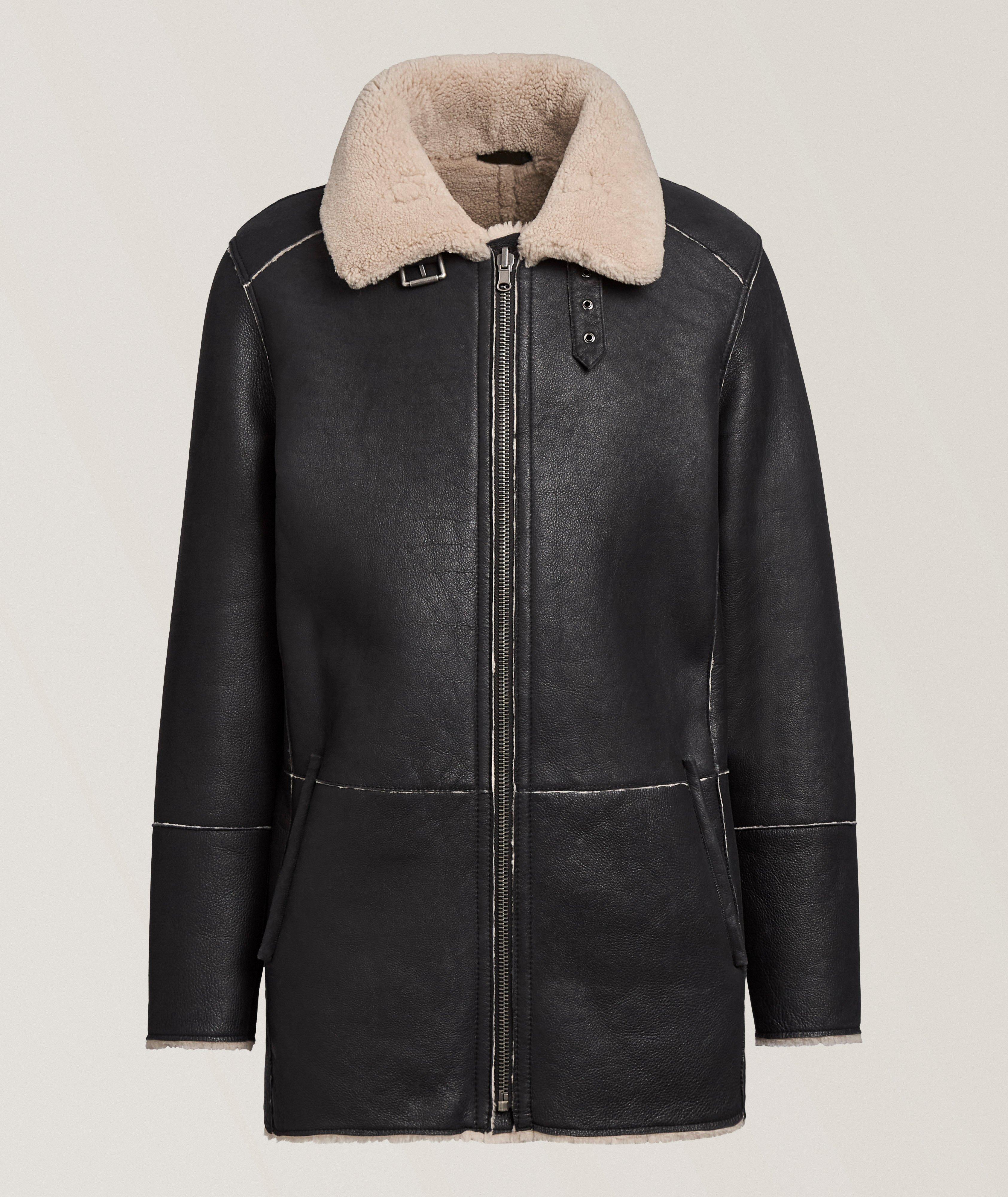 HiSO Veste peau lainée réversible Victor