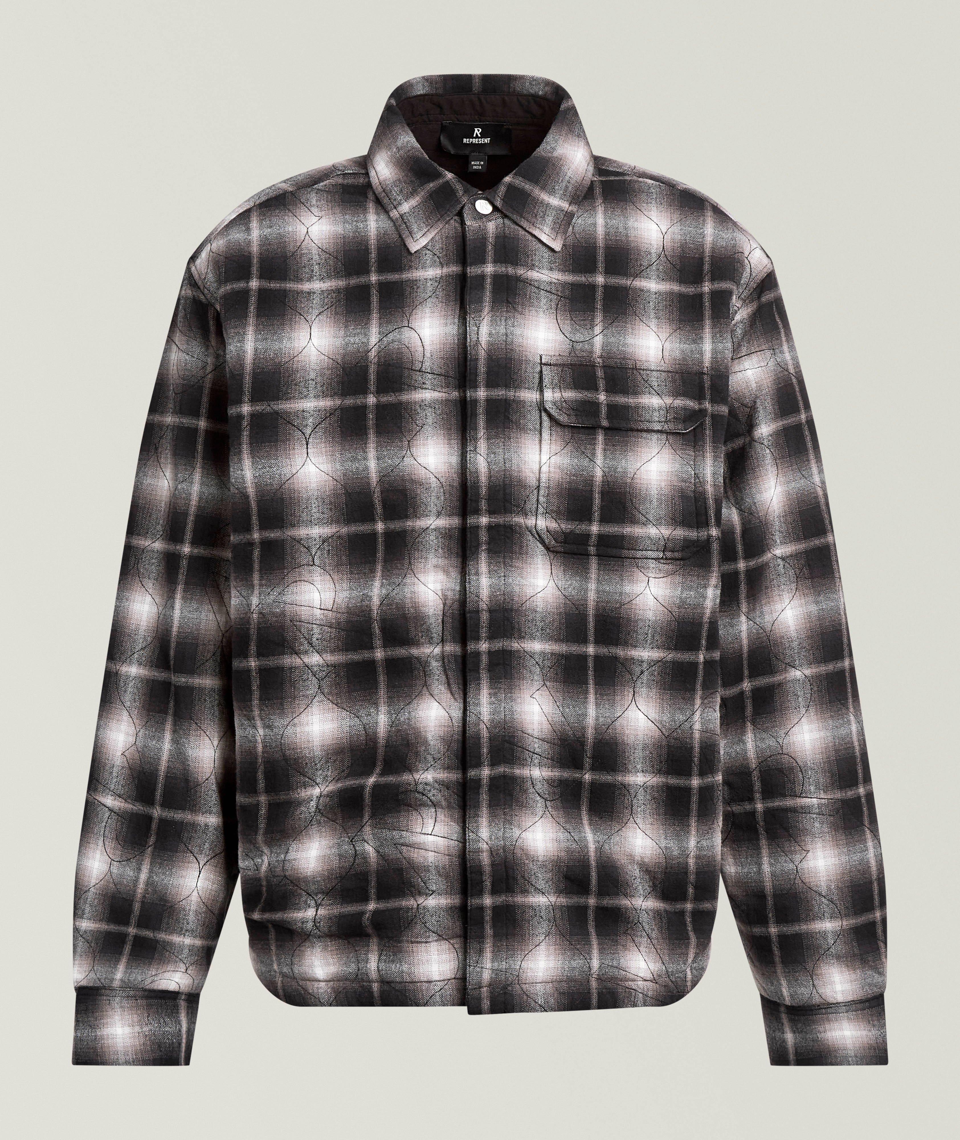 Represent REP LS BLK LOGO QLT SHRT JKT