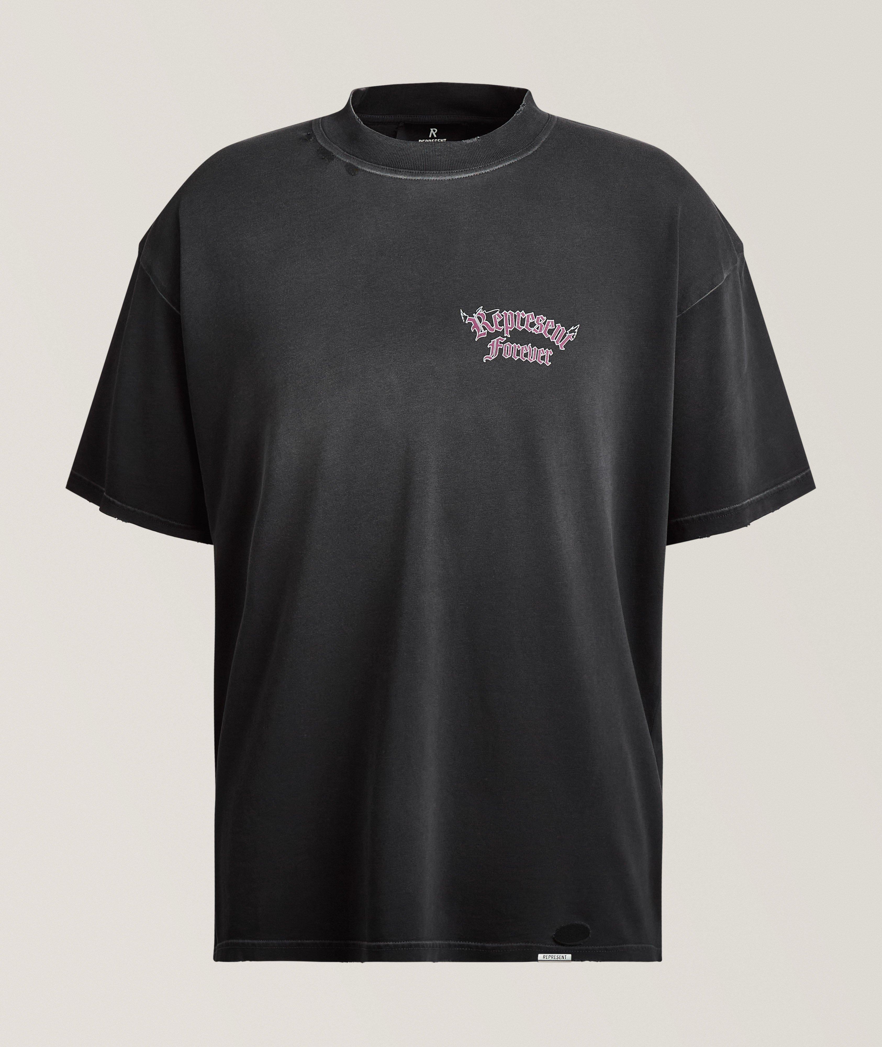 T-shirt inscription double épaisseur image 0