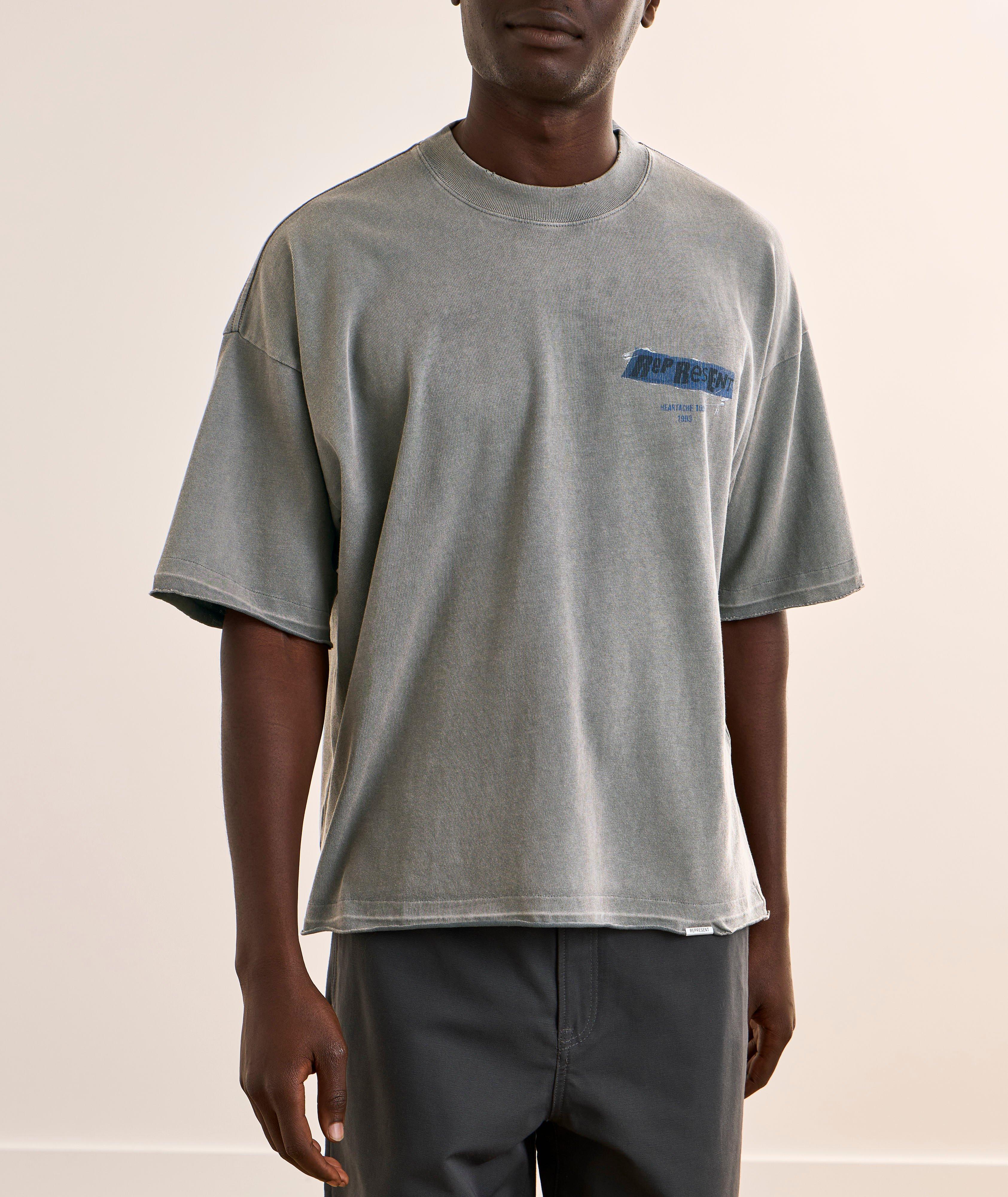 T-shirt coton bords bruts Randsom image 2
