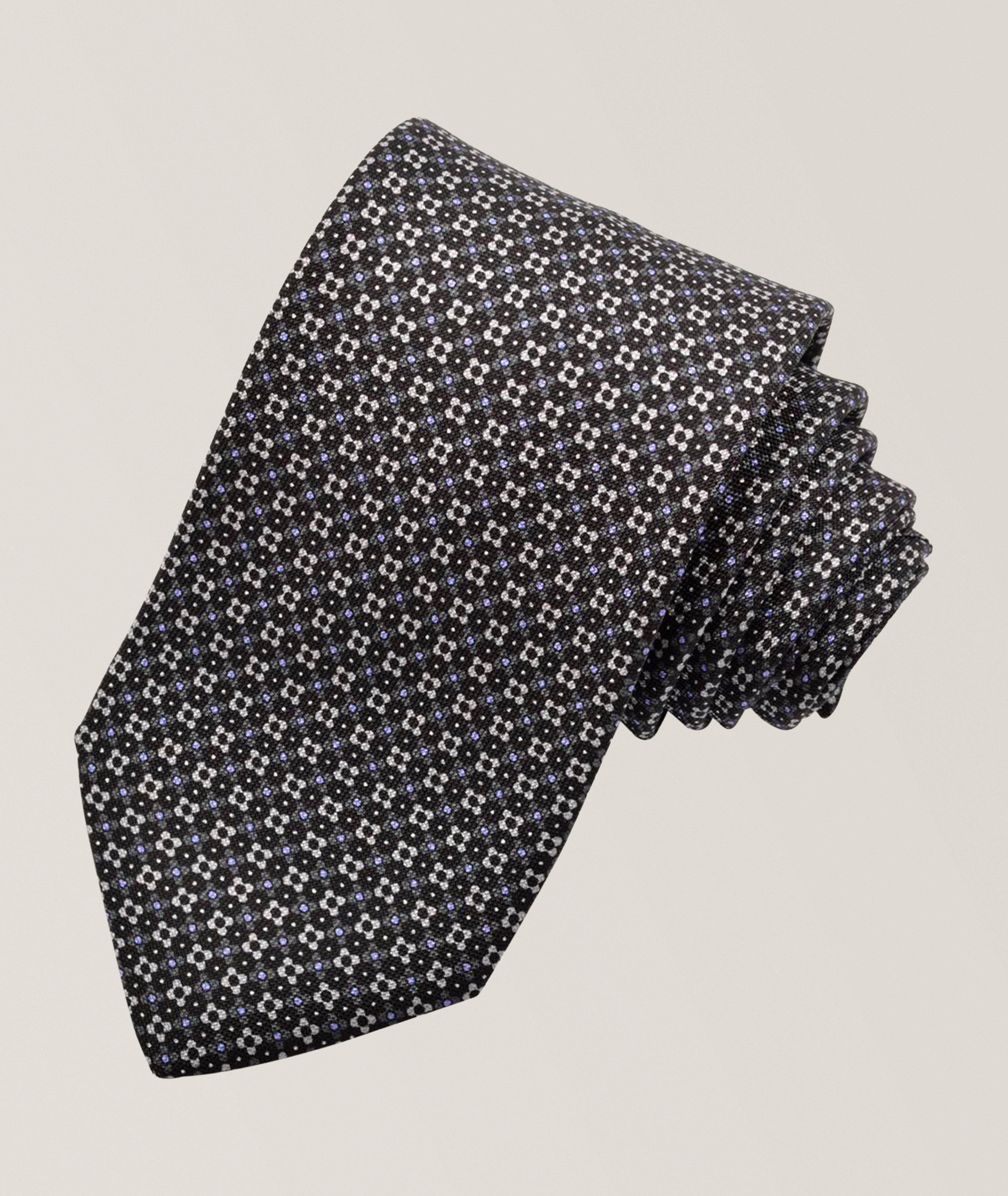 Micro-Neat Silk Tie image 0
