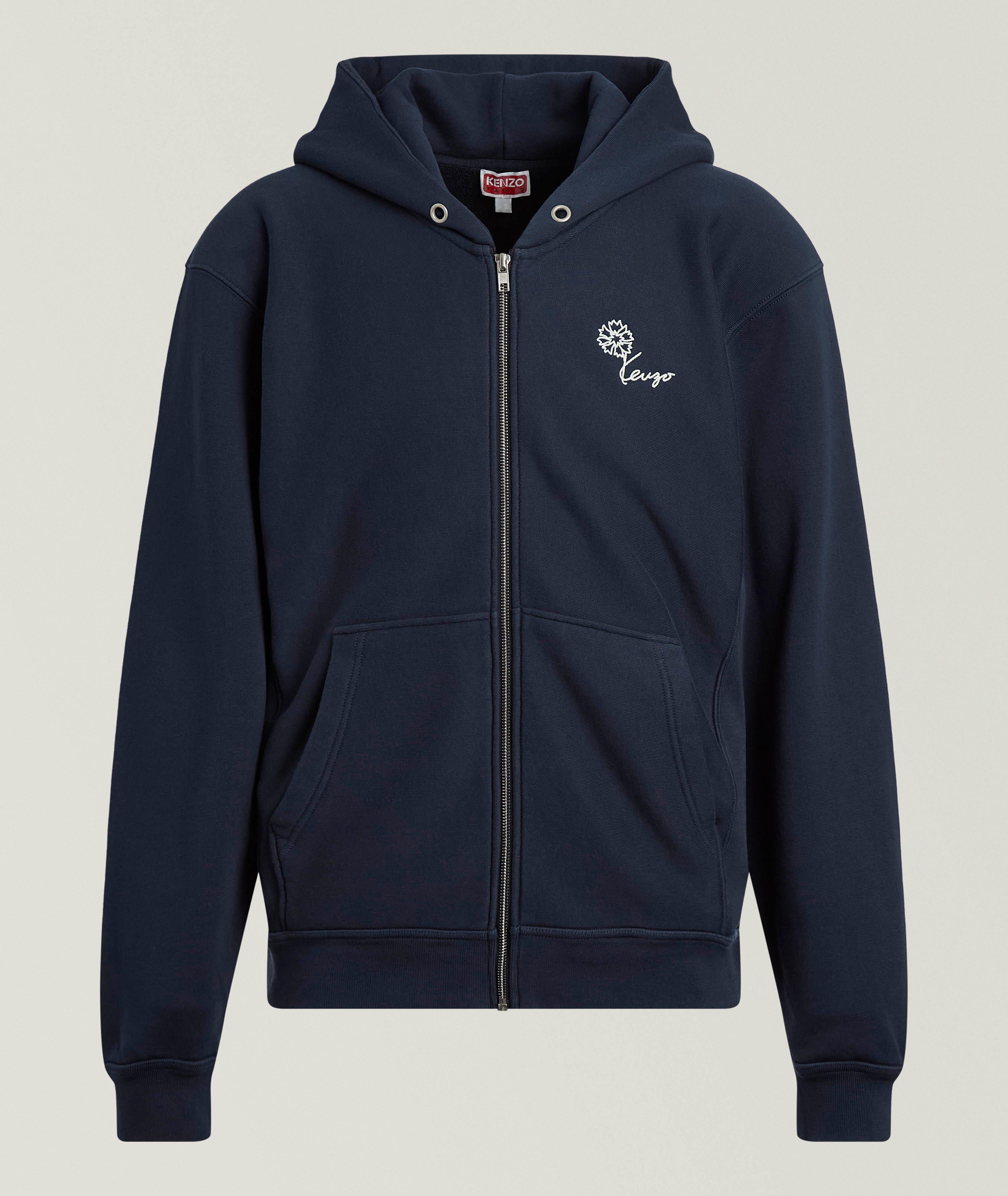 Kenzo Tulip Full-Zip Hooded Sweatshirt | Sweaters & Knits | Harry