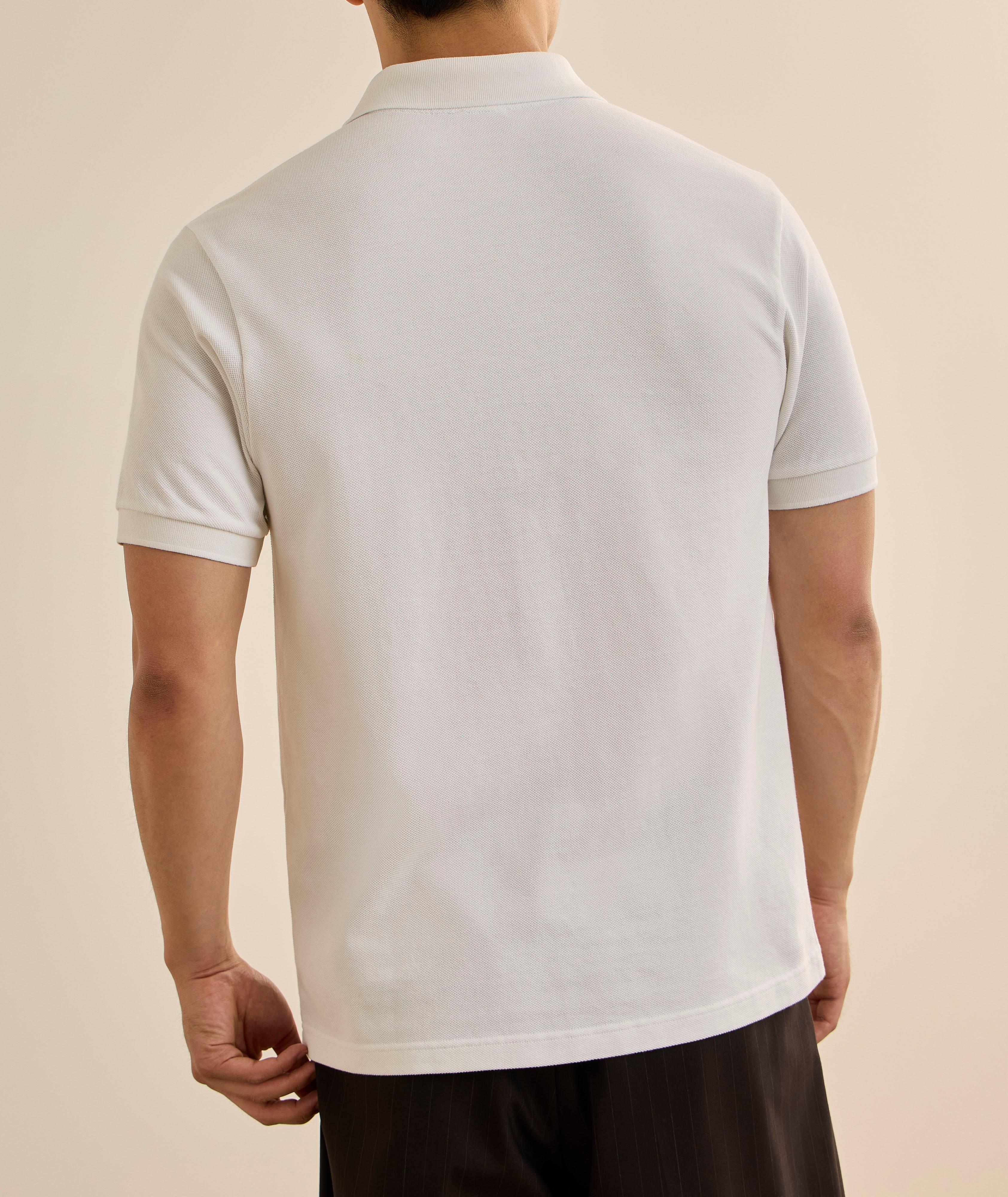 Embroidered Tulip Cotton Piqué Polo image 2
