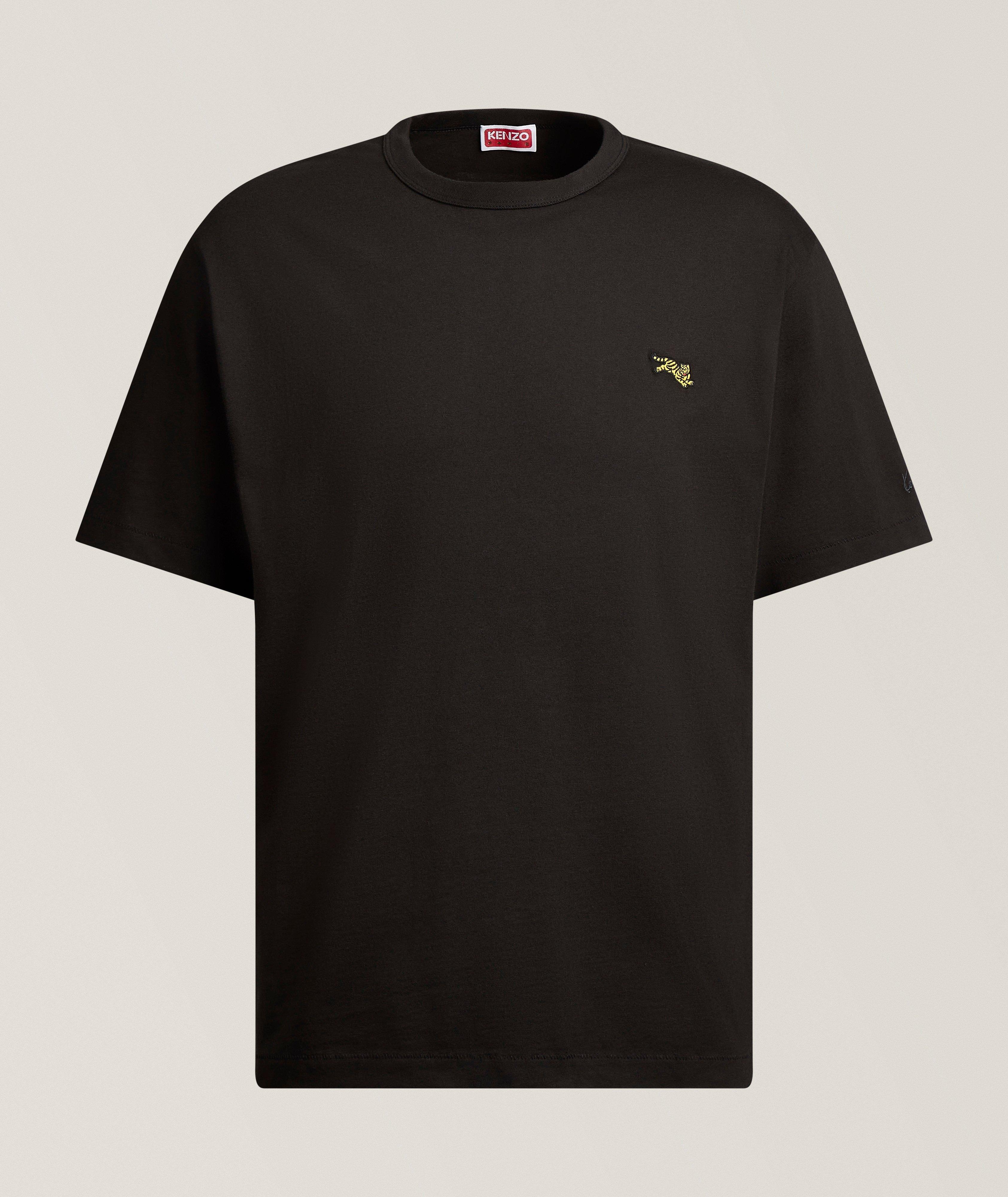 T-shirt coton tigre bondissant KENZO image 0