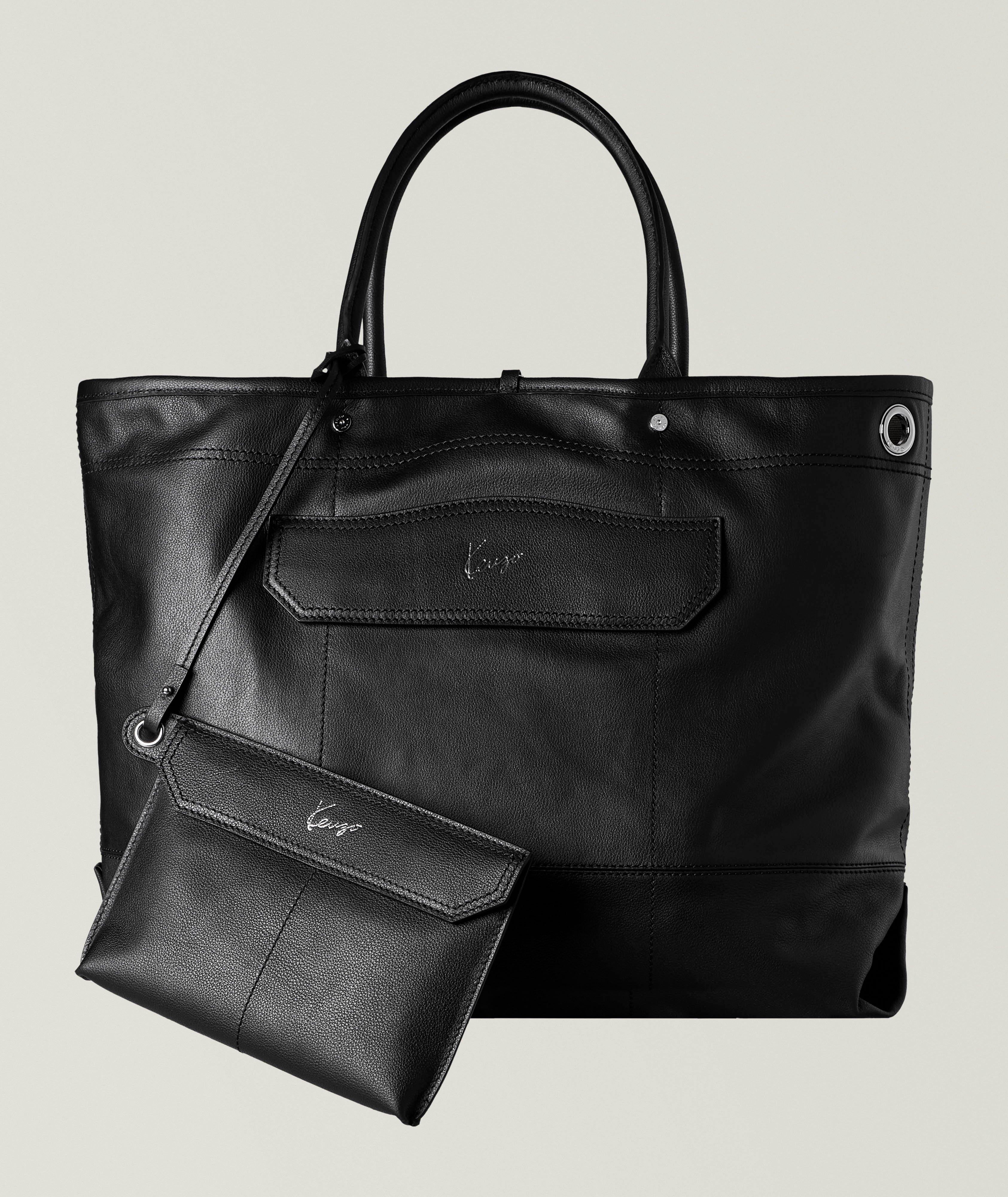Fourre-tout en cuir toile réversible KENZO image 2