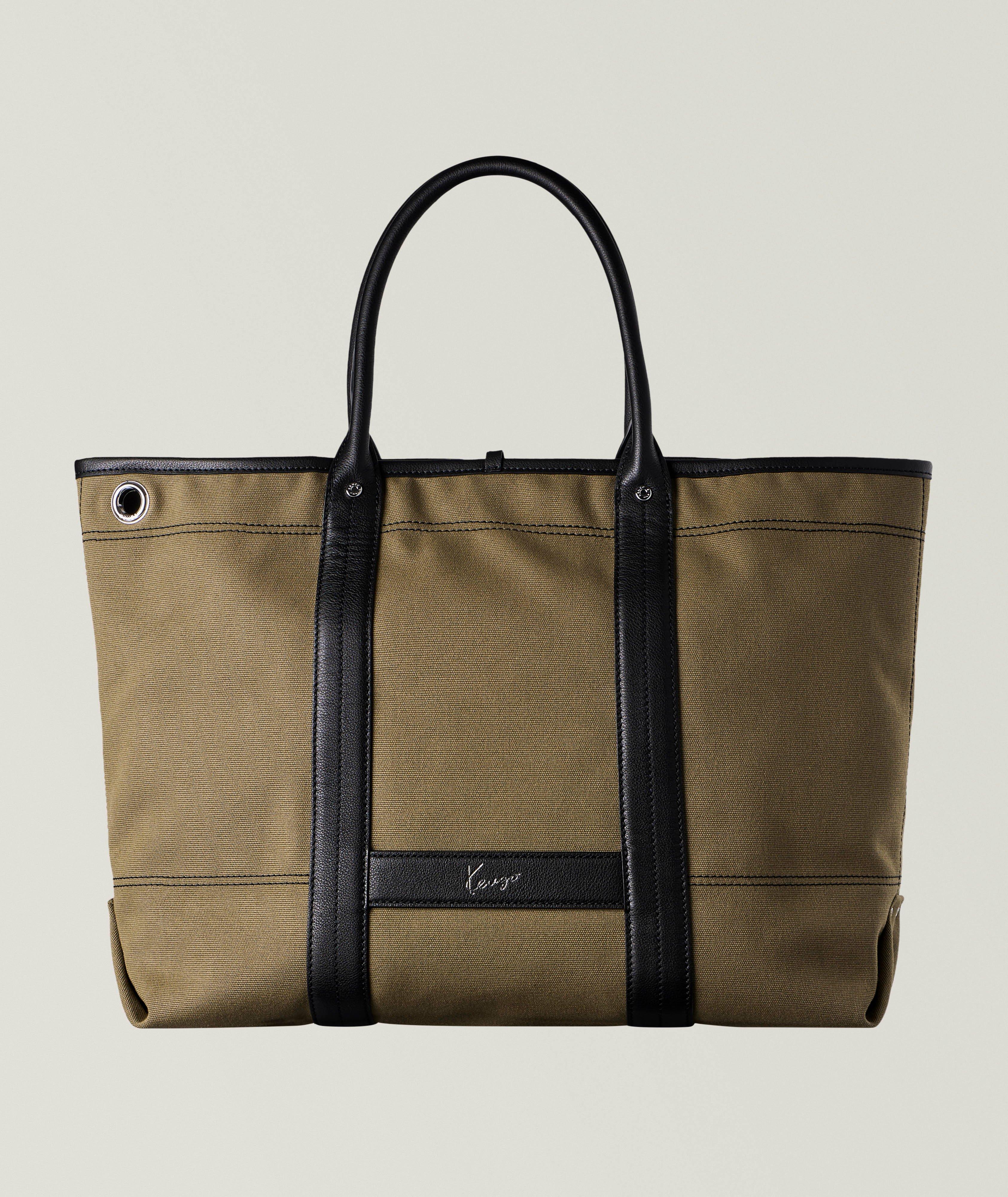 Fourre-tout en cuir toile réversible KENZO image 0