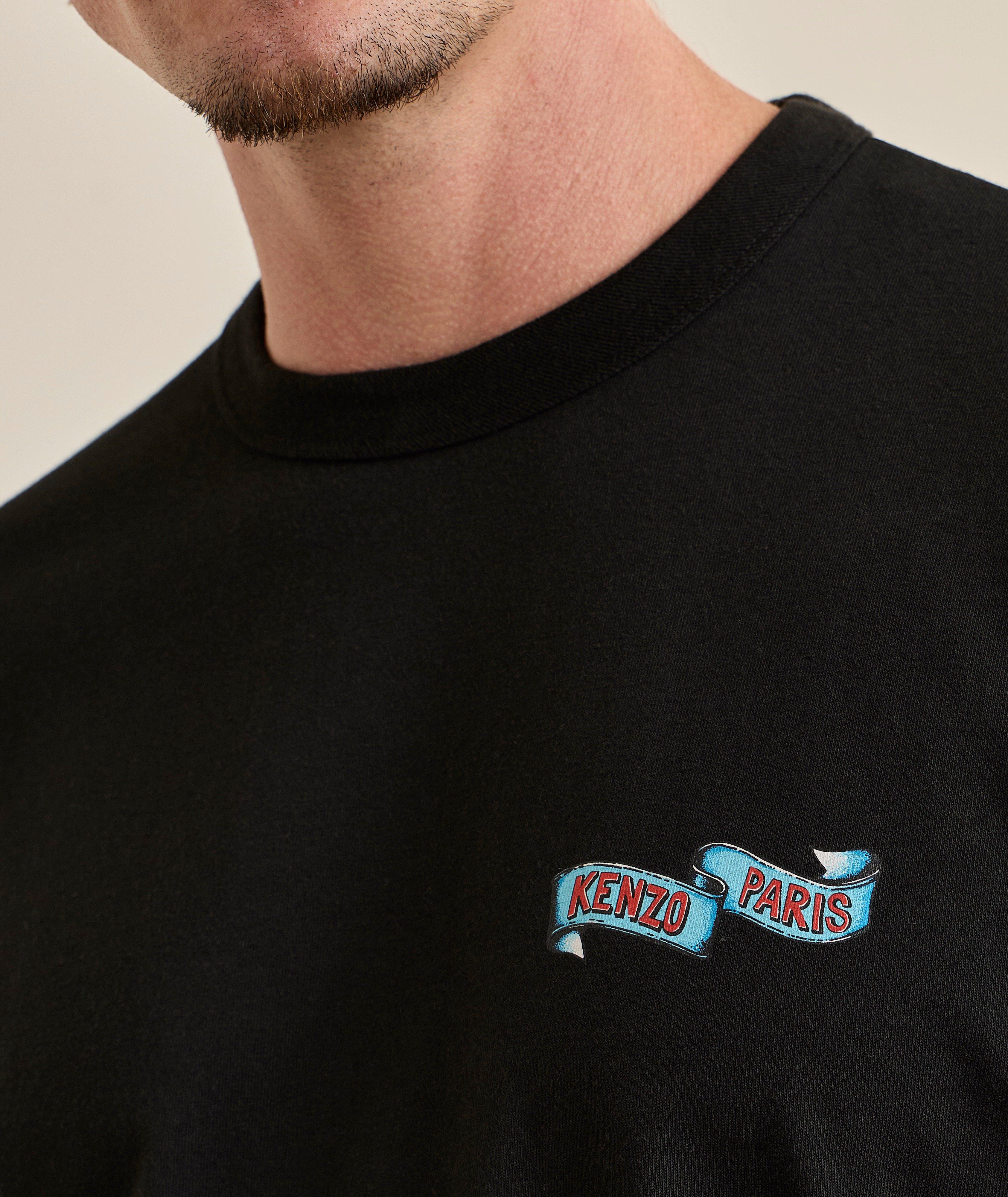 T-shirt manches-longues tigre bondissant KENZO image 4