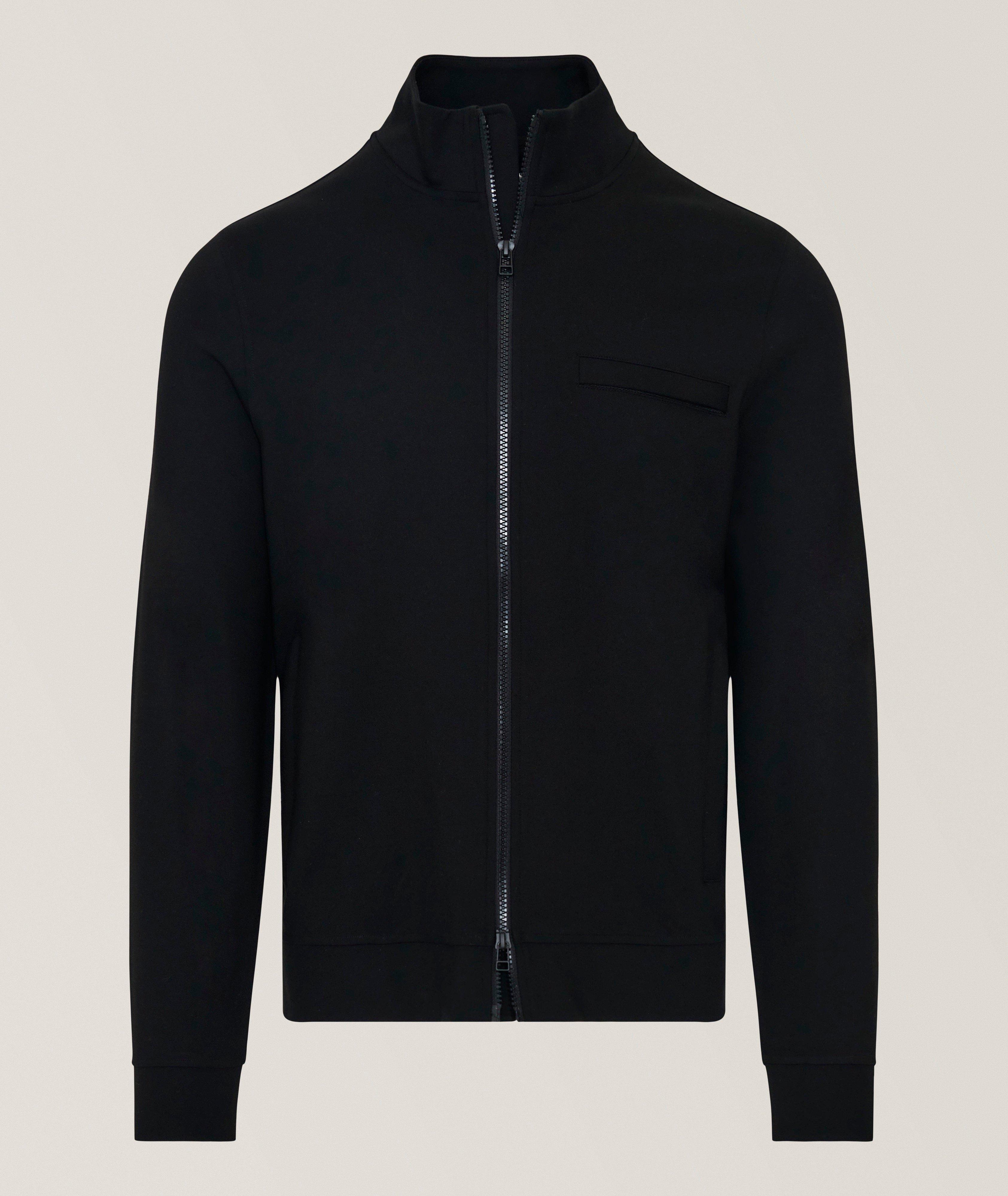 Patrick Assaraf Viscose-Blend Track Jacket