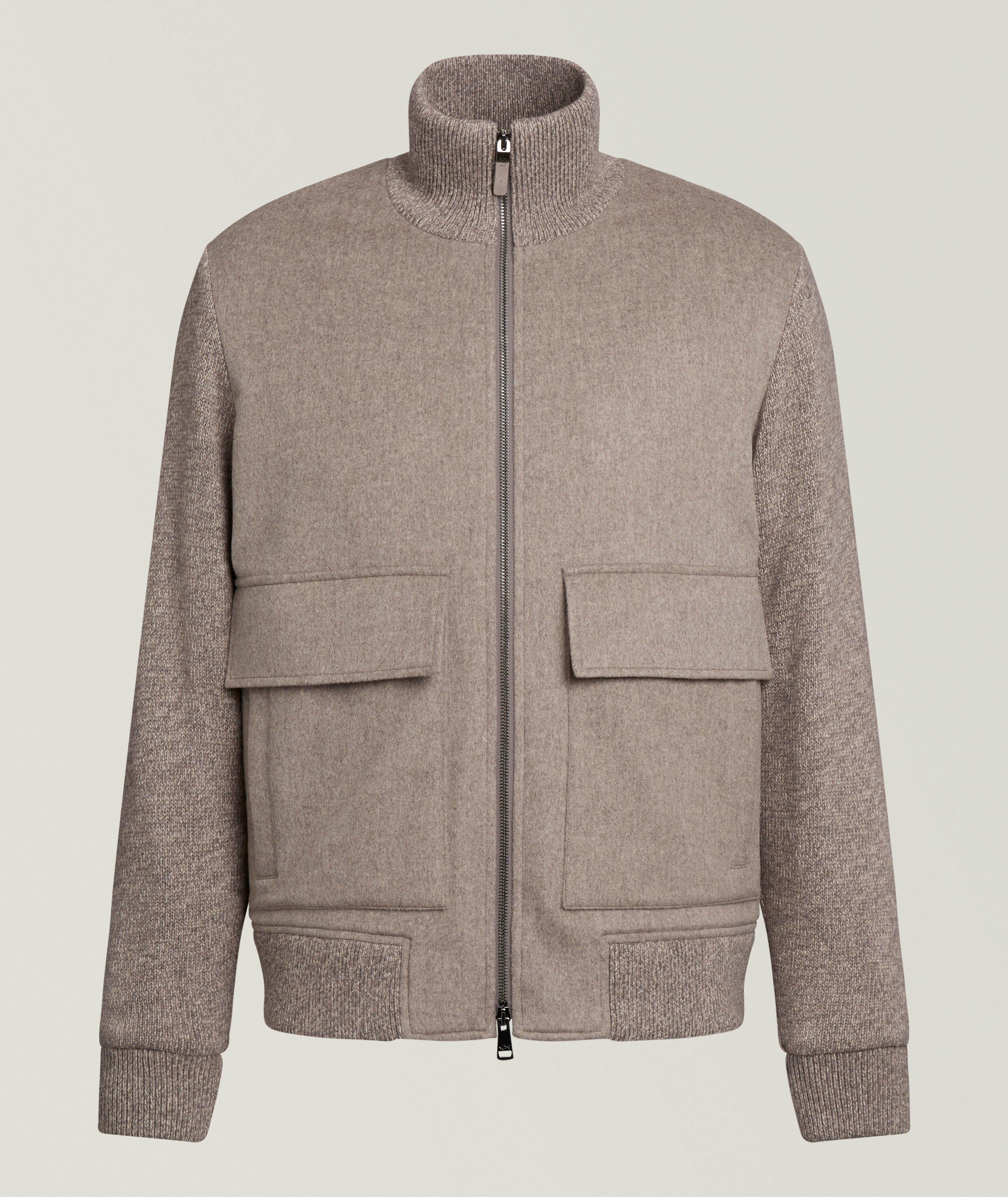 Paul & Shark Blouson hybride cachemire-laine Aliseo