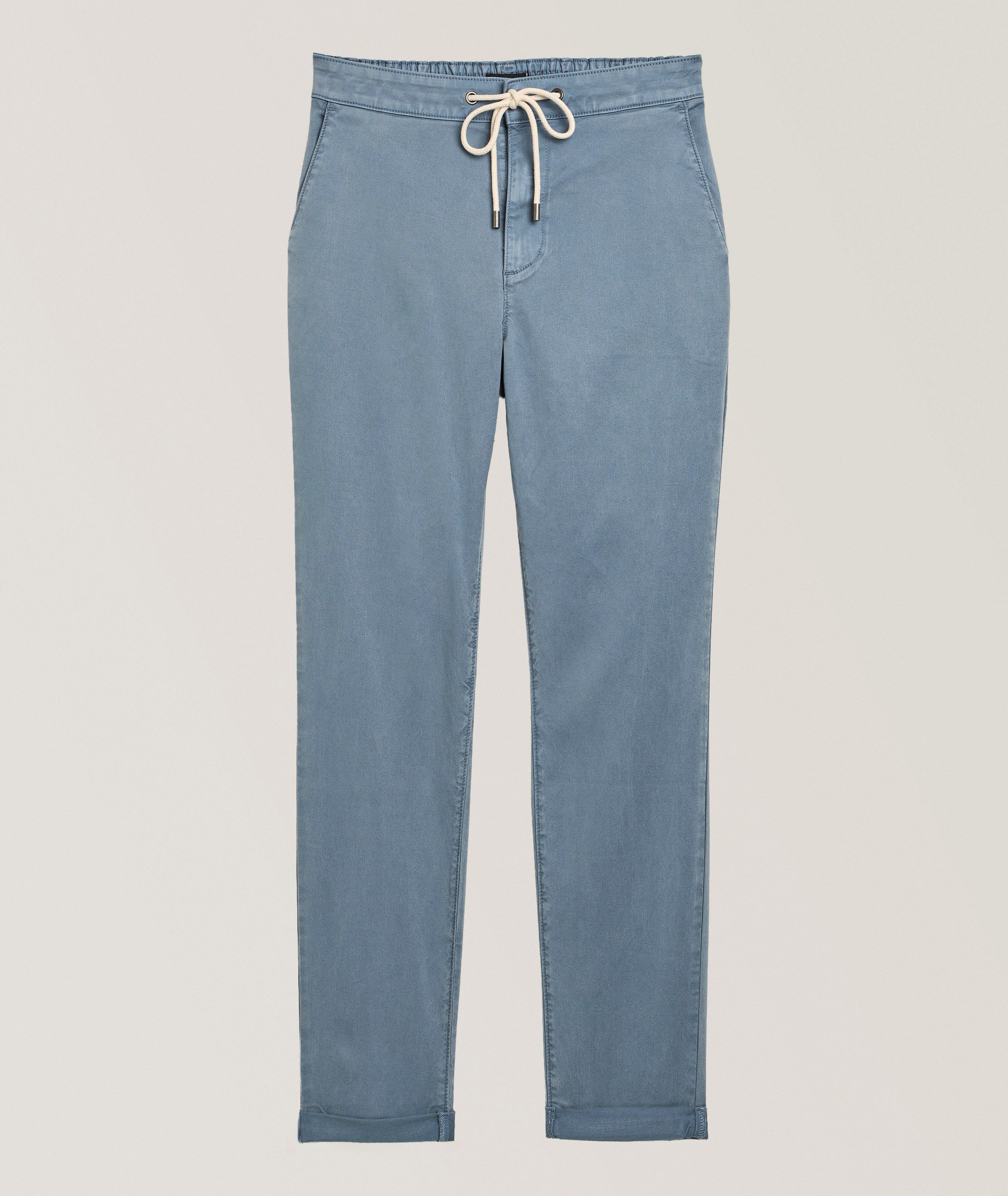 Paige Pantalon revers lyocell-extensible Fraser 