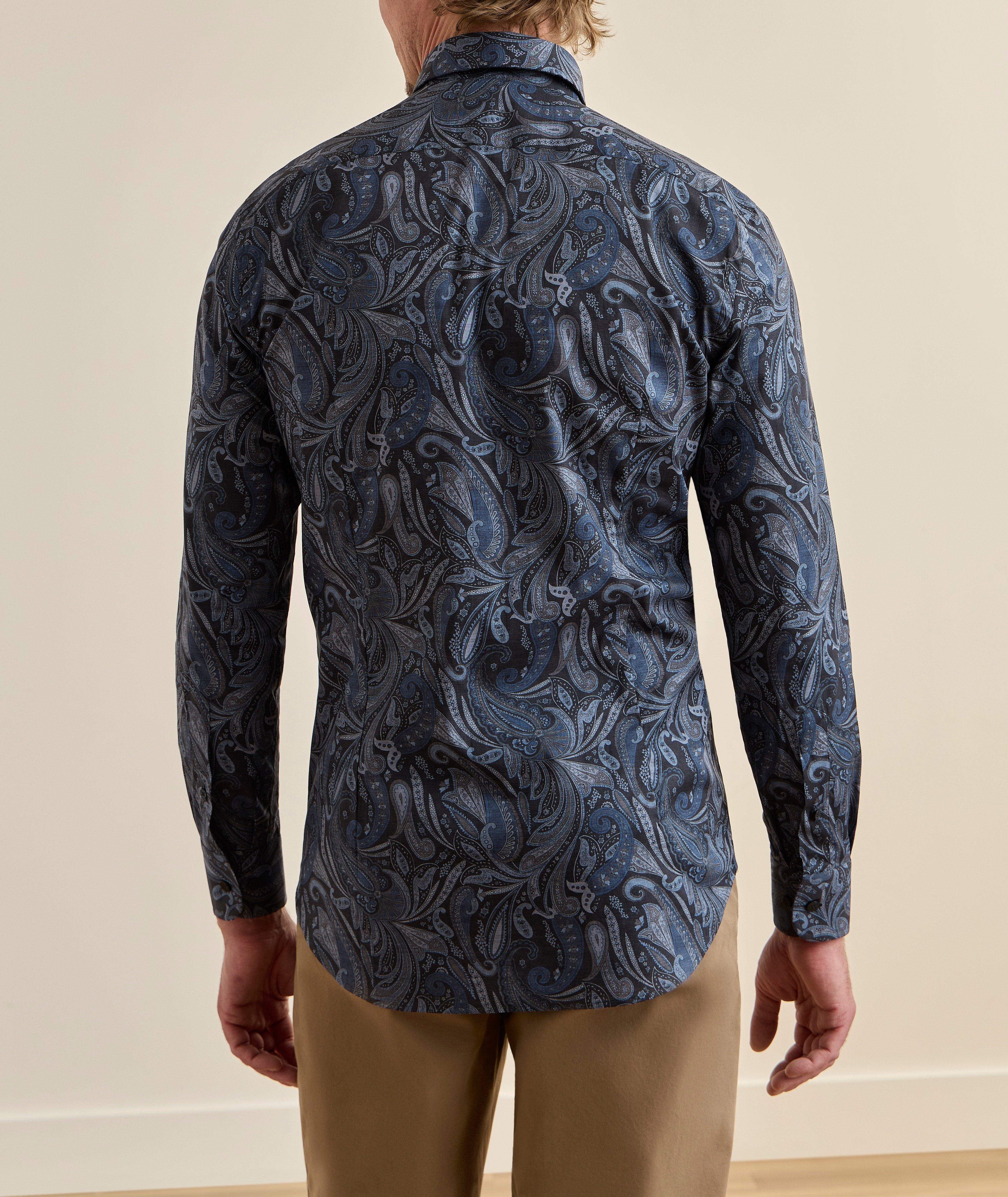 Paisley Stretch-Cotton Shirt image 3