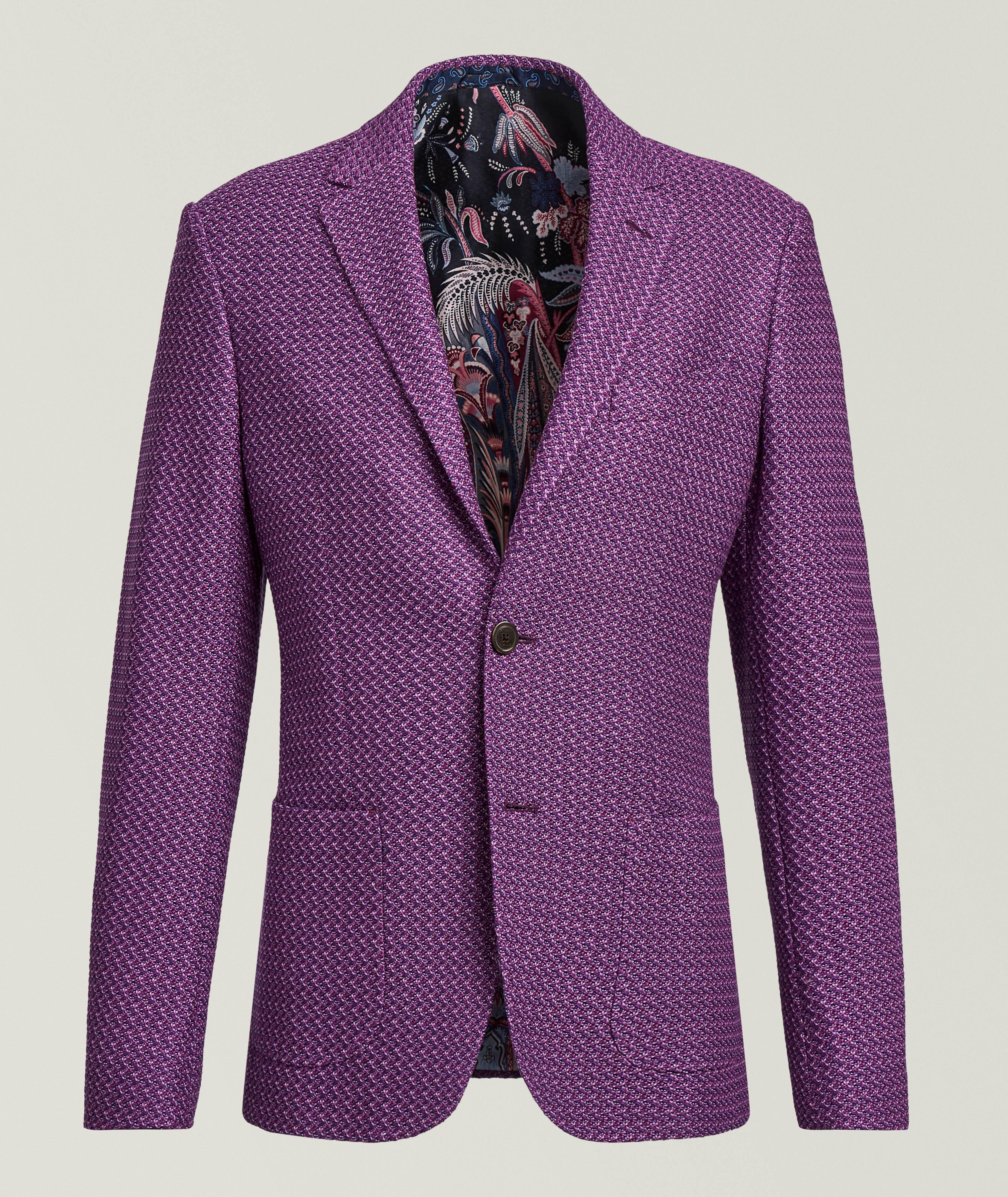 Etro Veston sport coton tissé