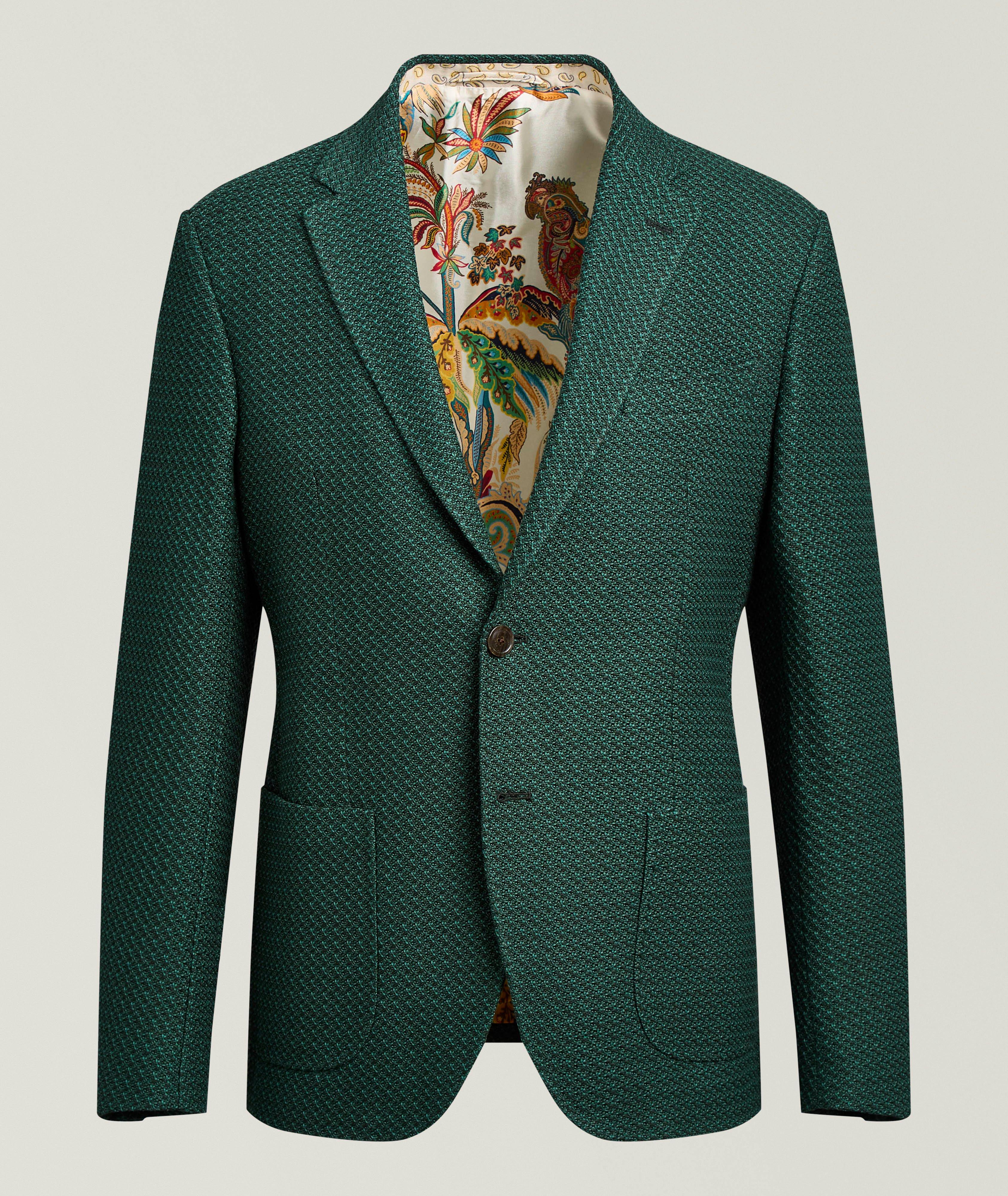 ETRO GRN BASIC CTN JKT image 0