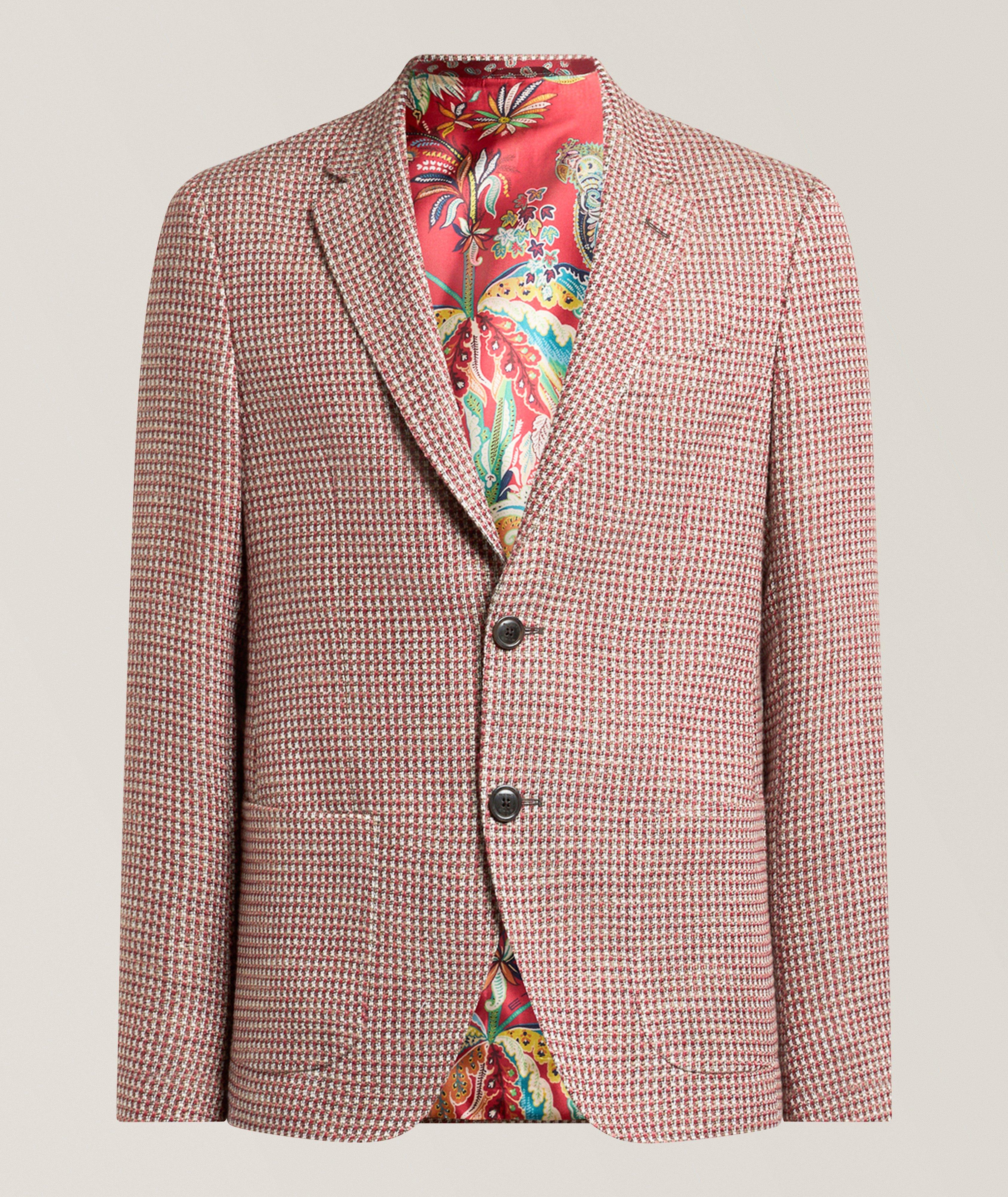 Etro Veston sport quadrillé Giacche