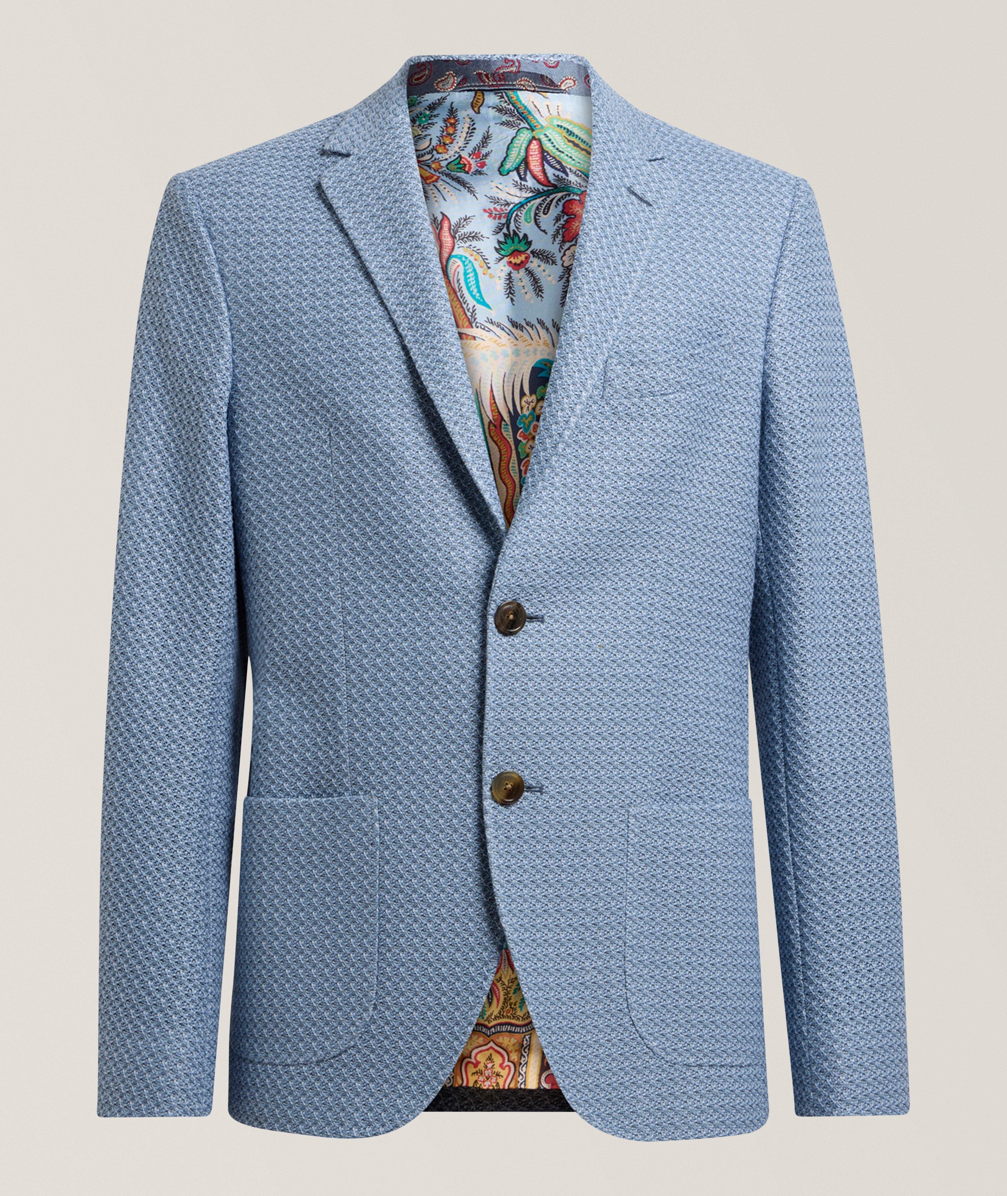 Etro Veston sport coton tissé