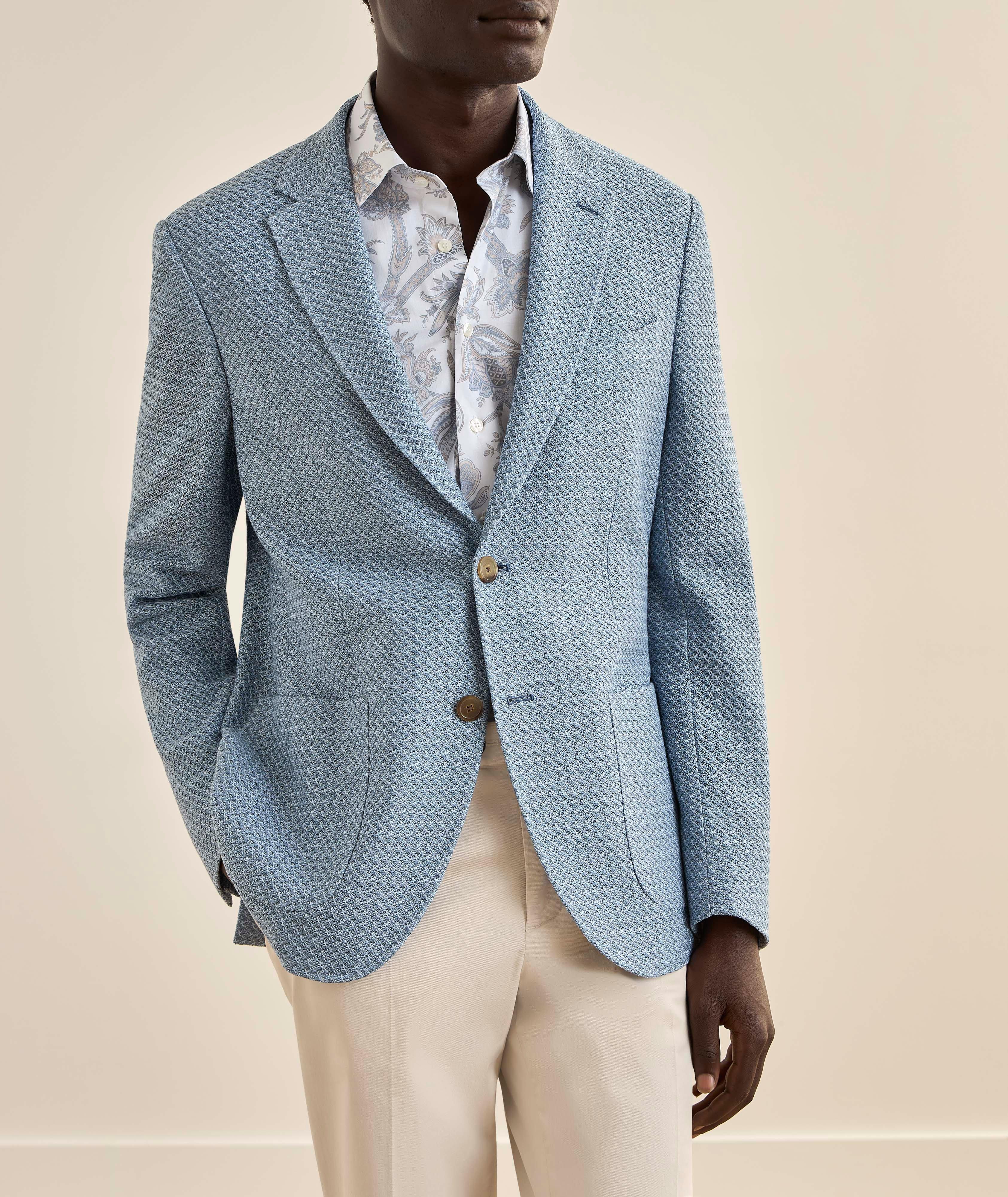 Veston sport coton tissé image 2