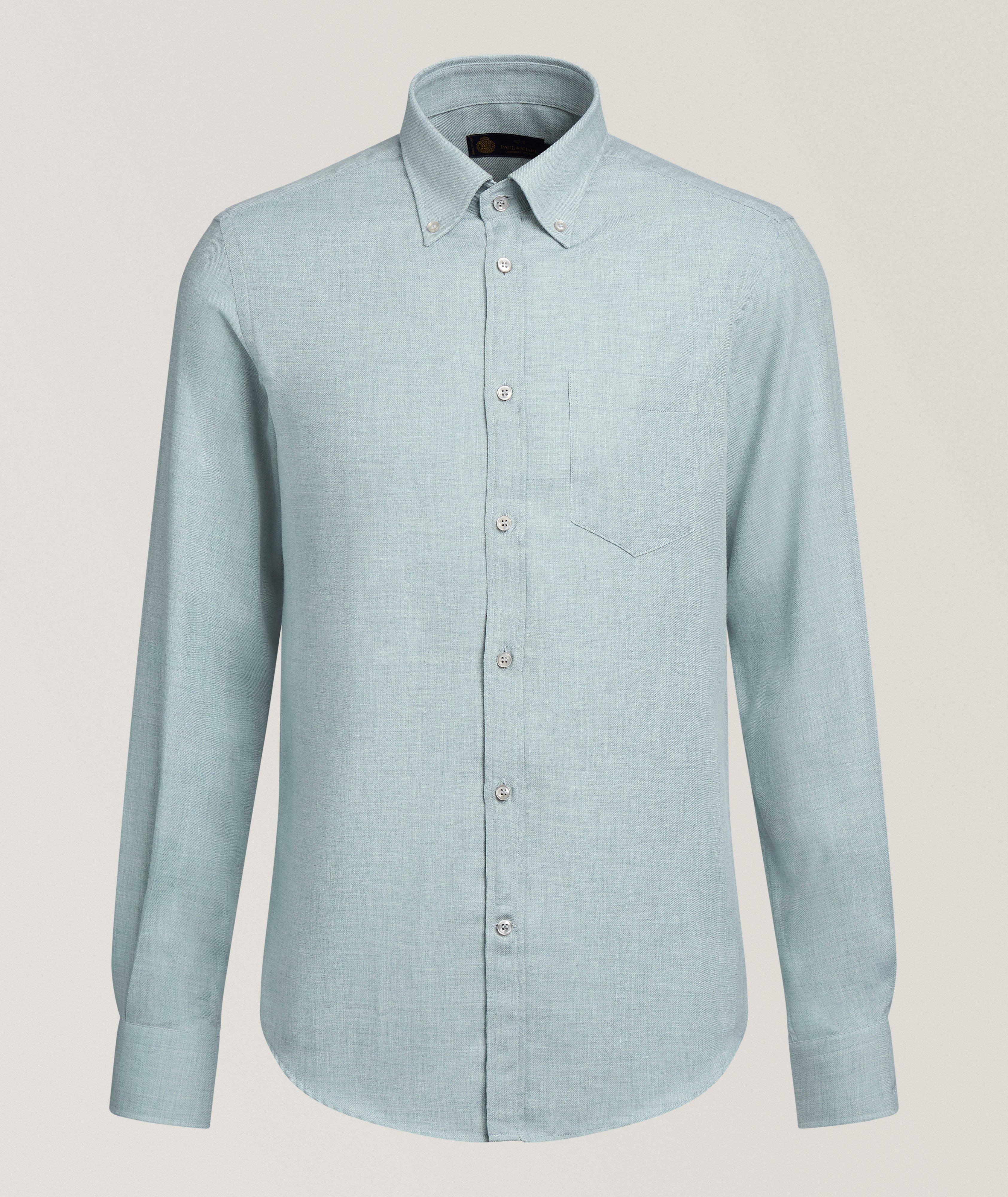 Paul & Shark Chemise poches coton-cachemire