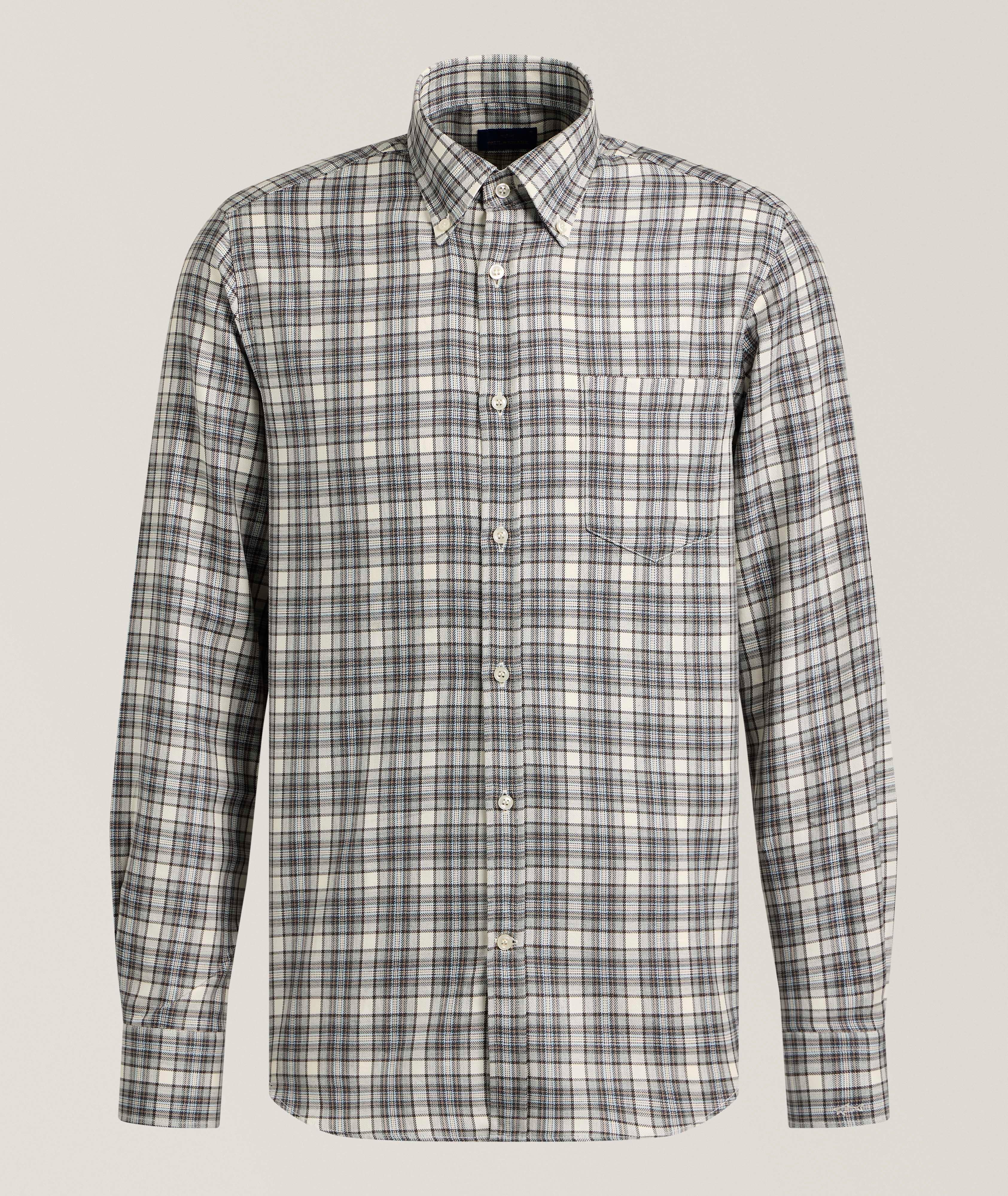 Paul & Shark Check Cotton Pocket Shirt