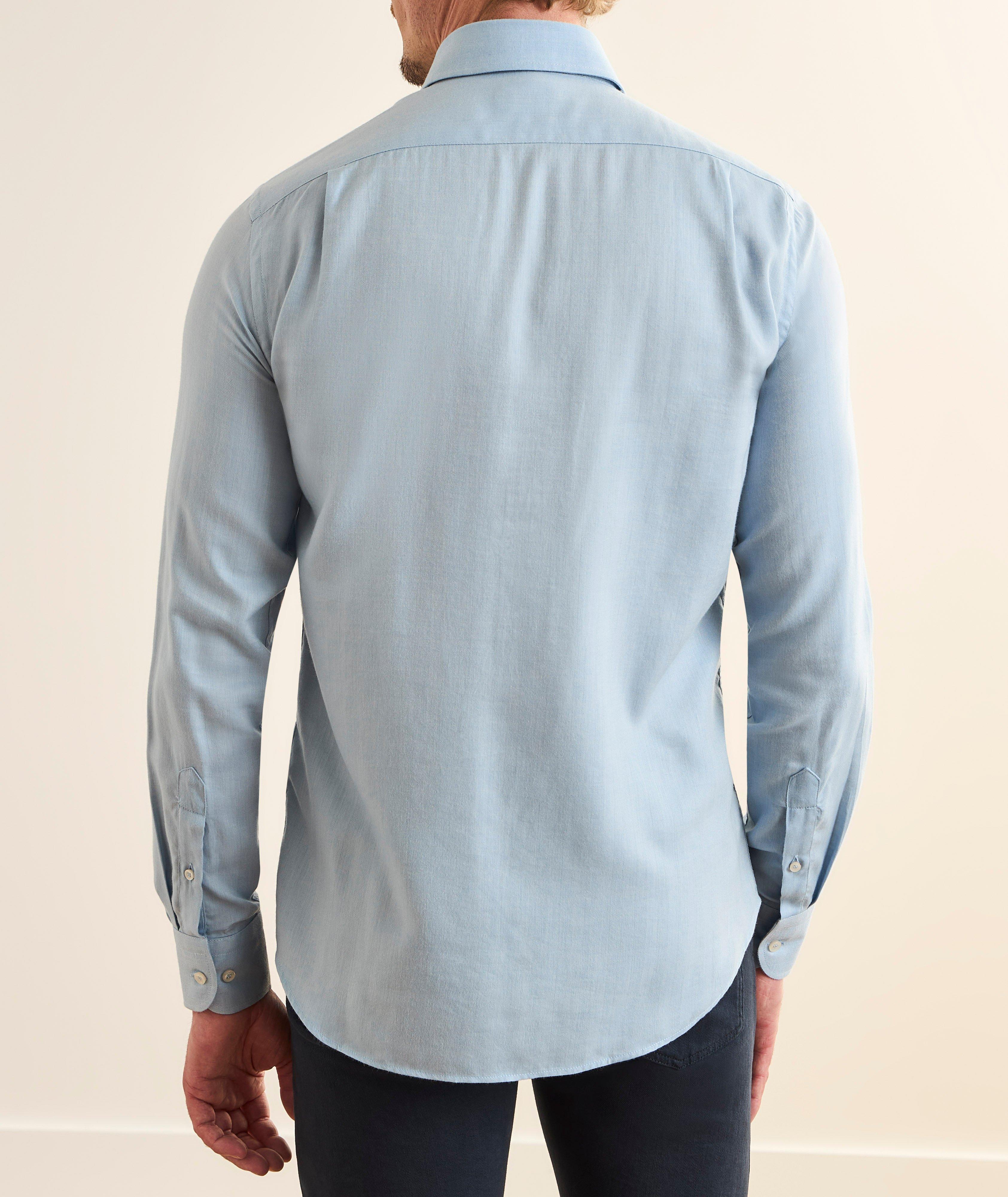 Cotton-Lyocell Twill Pocket Shirt image 2