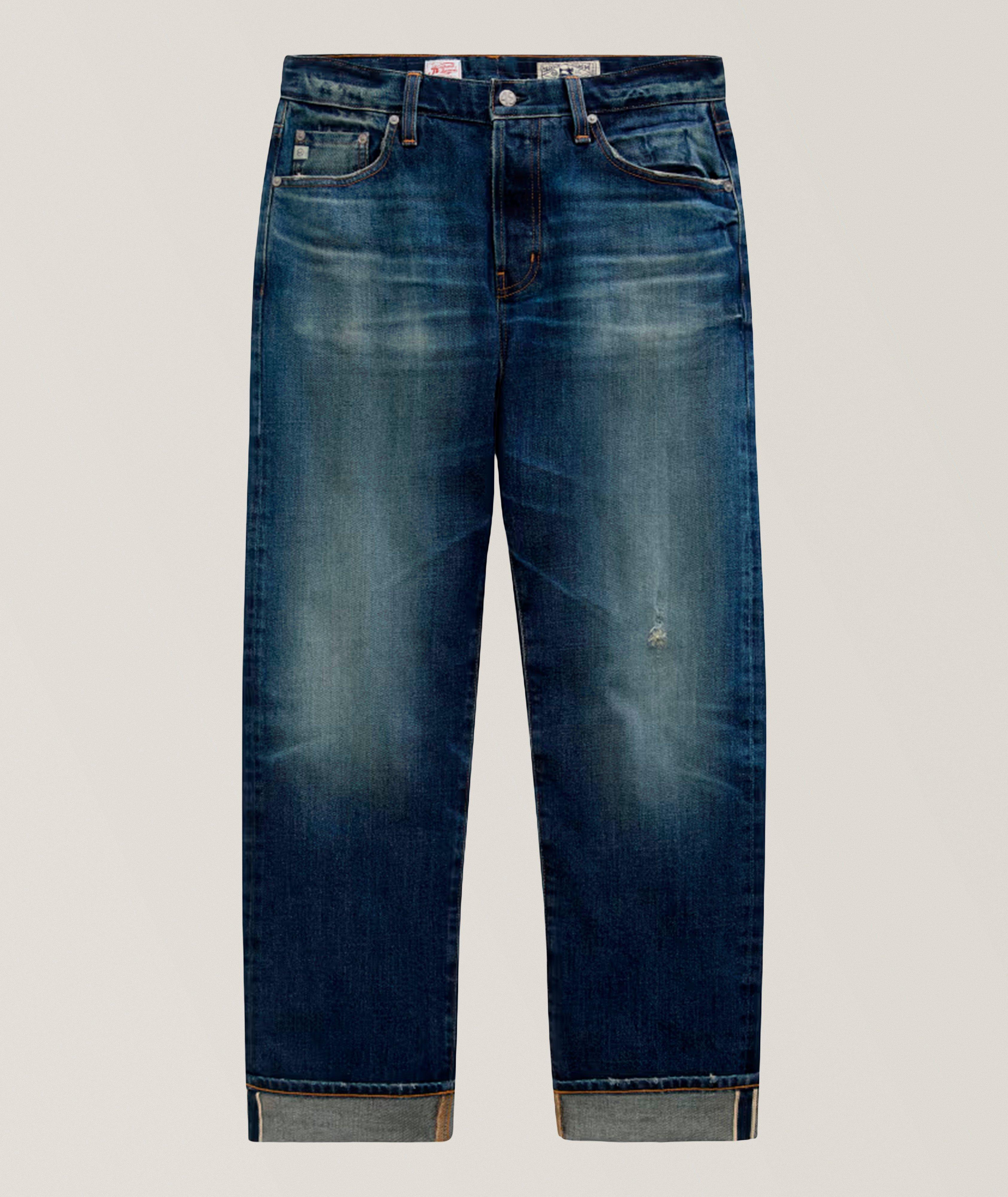 AG Felix Vintage Straight Selvage Jeans 