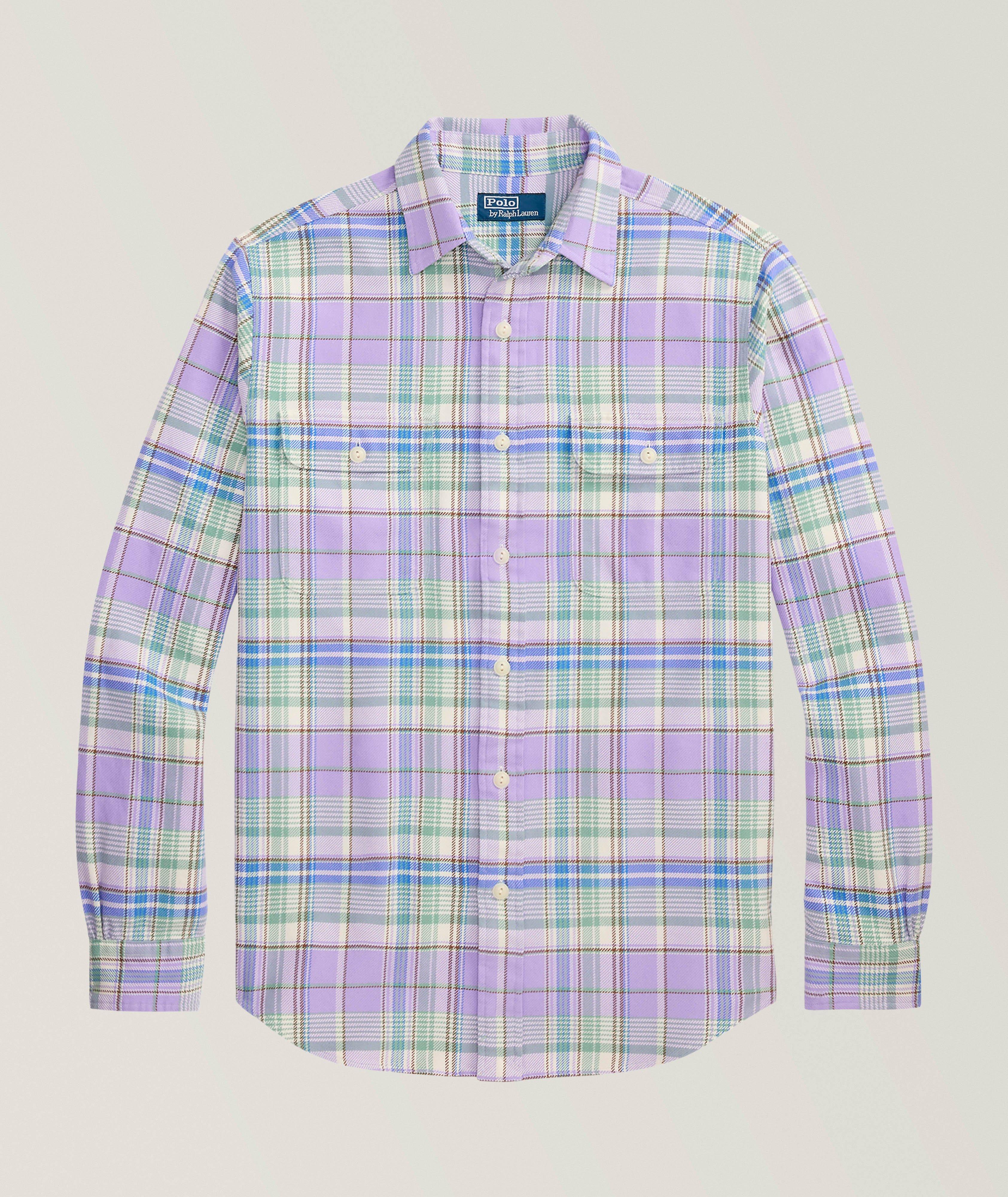 Polo Ralph Lauren Plaid Pony Cotton Oxford Shirt | Casual Shirts