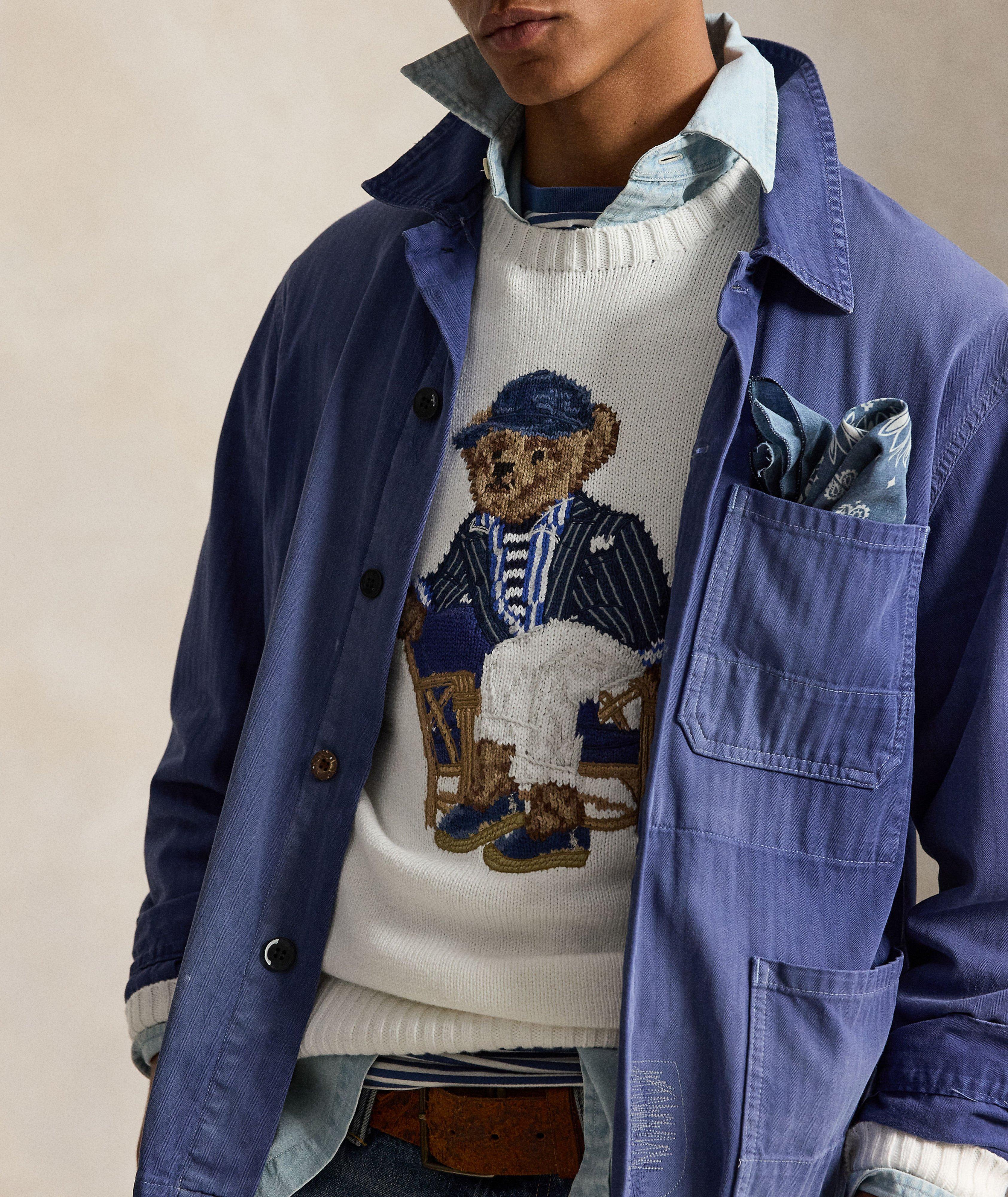 Polo Bear Cotton Sweater image 4