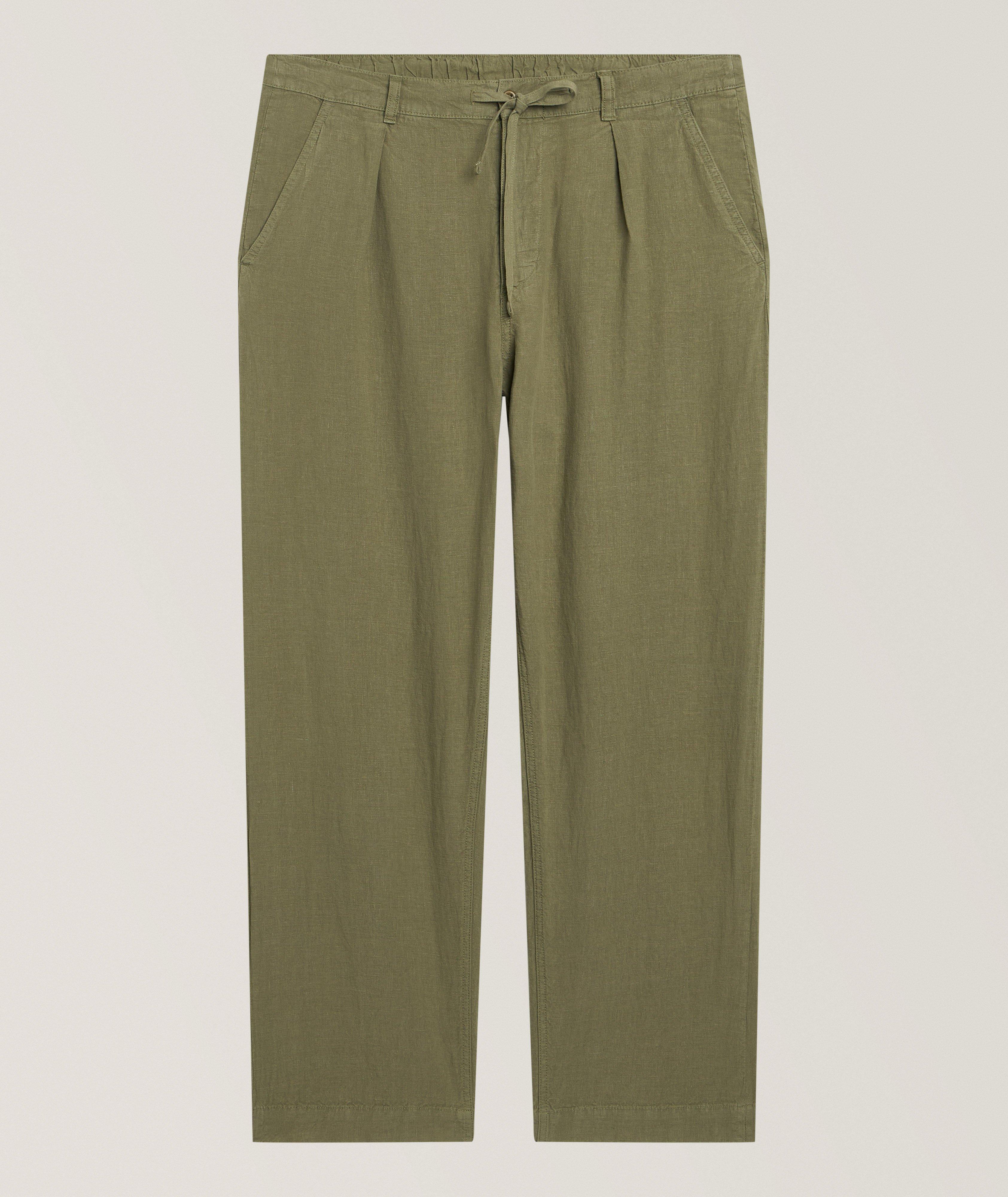 Polo Ralph Lauren Pantalons lin plissé