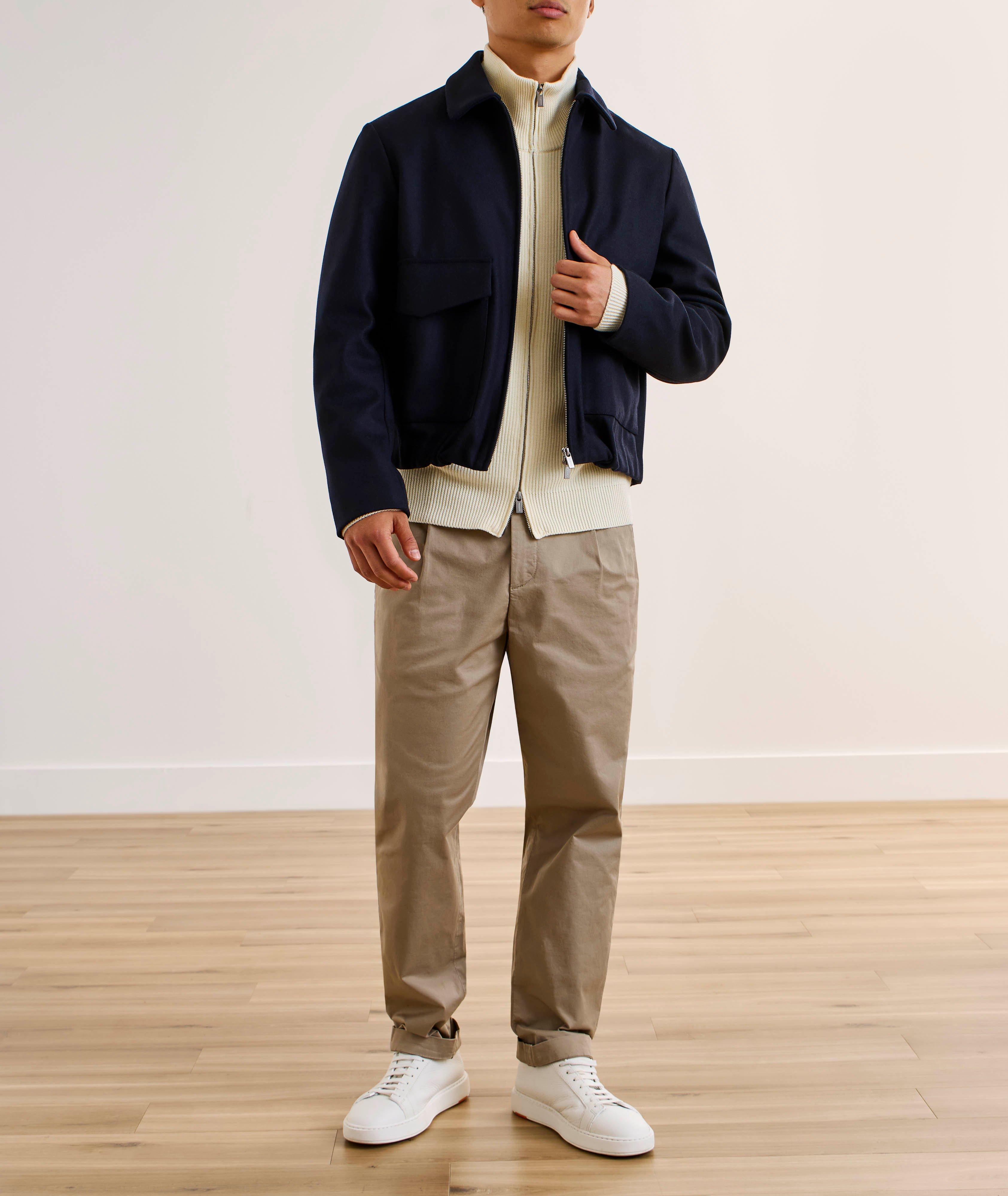 Pantalon coton-extensible image 4