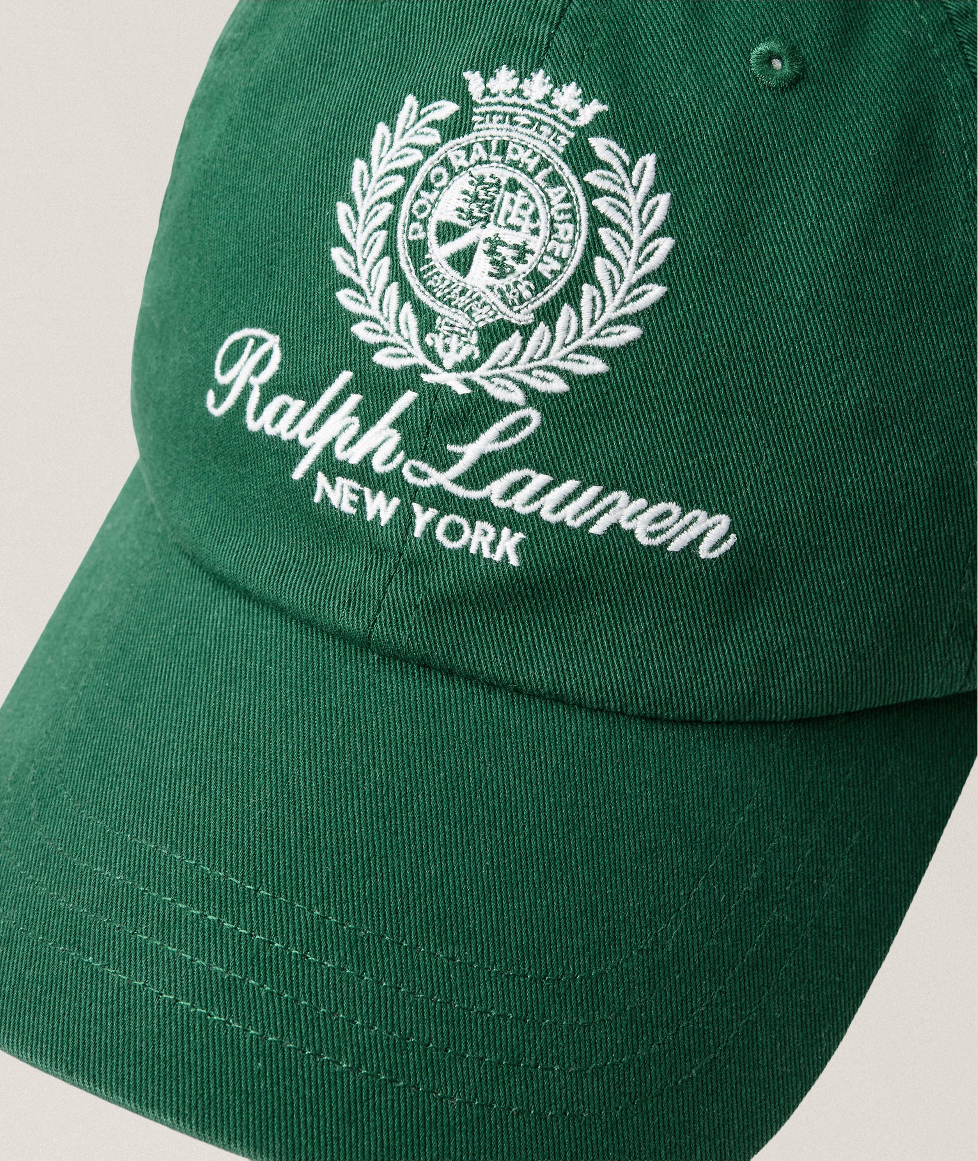 Crest-Embroidered Twill Baseball Cap image 2