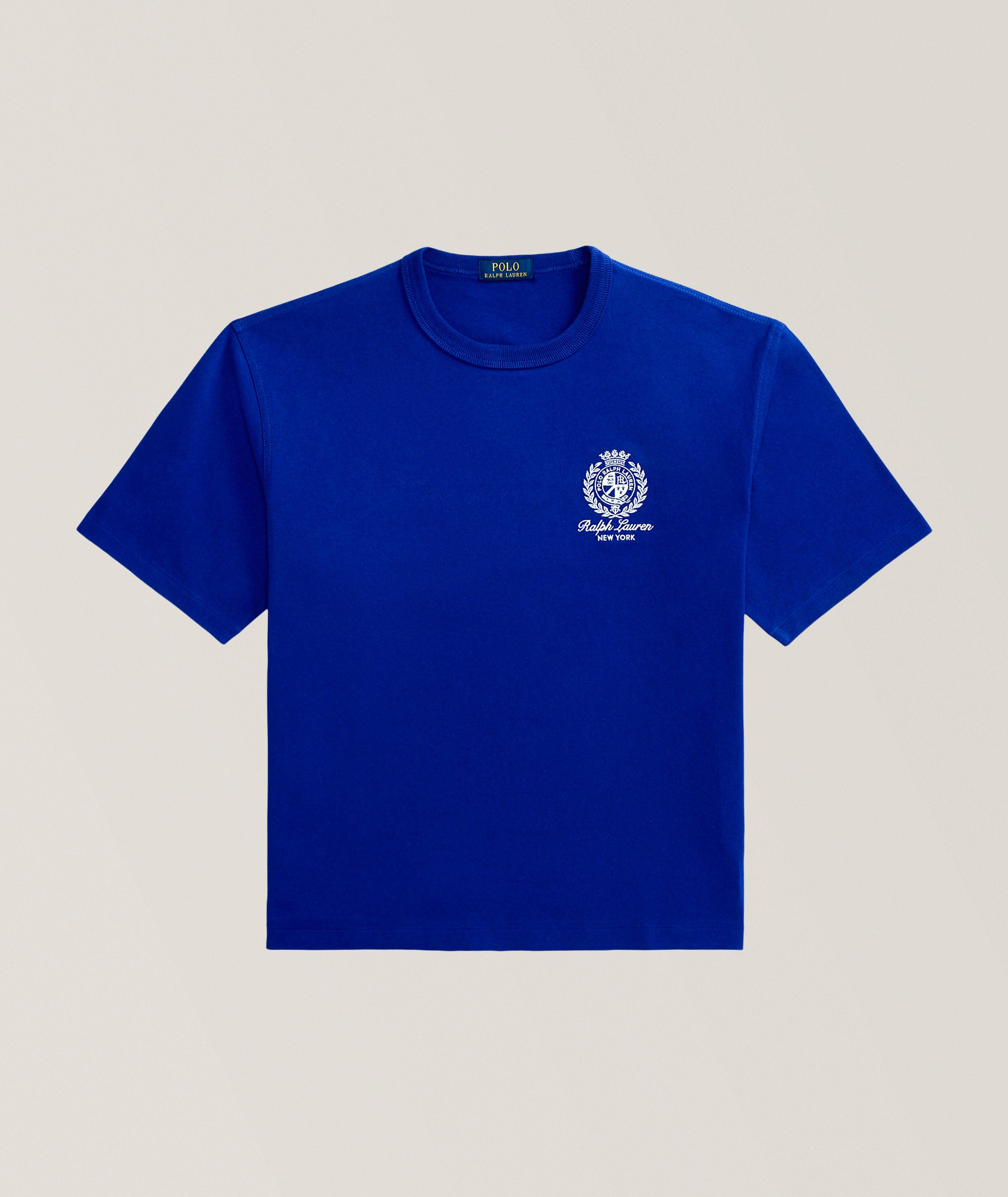 Polo Ralph Lauren Relaxed-Fit Jersey Embroidered T-Shirt 