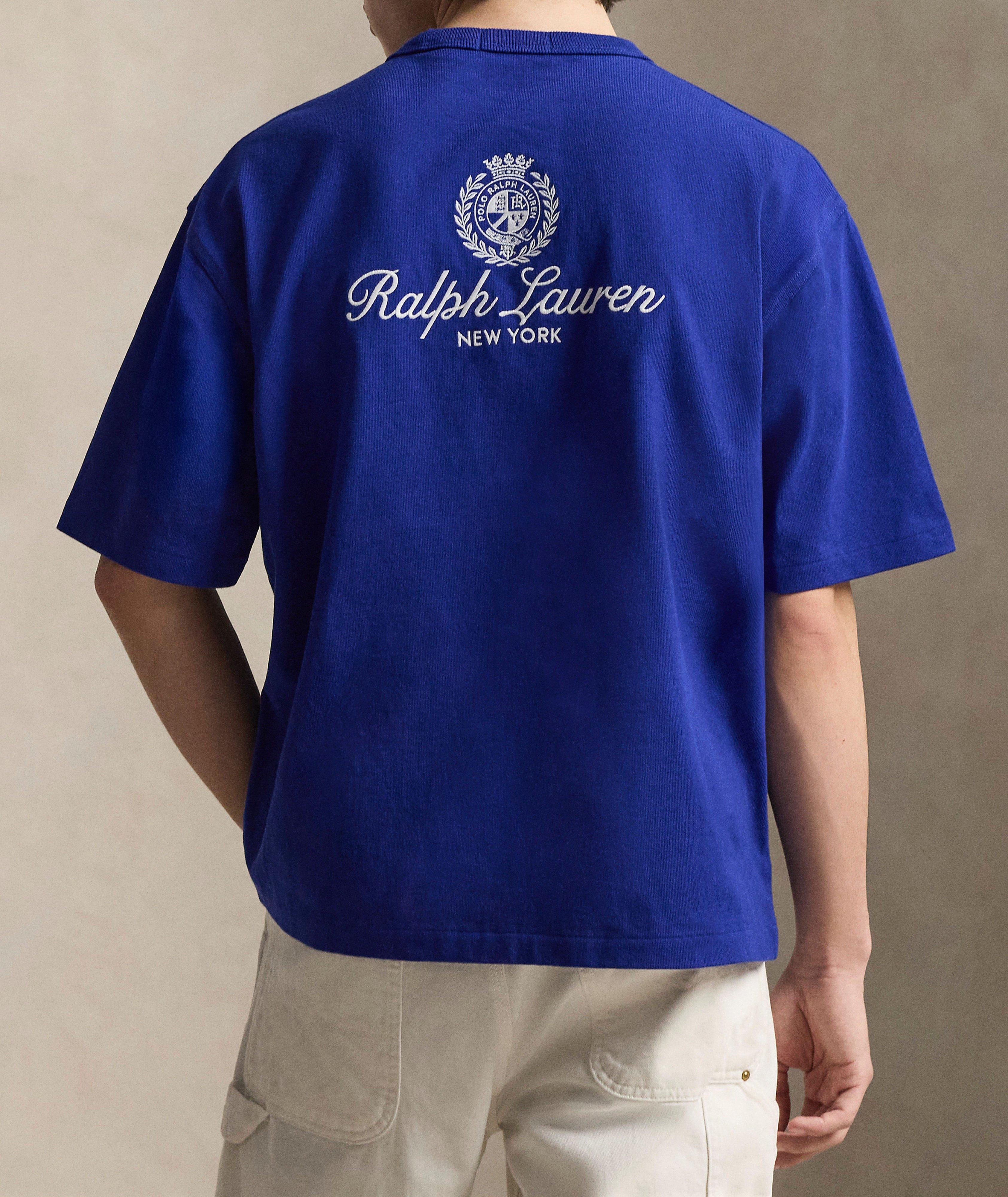 T-shirt brodé jersey coupe-décontractée image 2