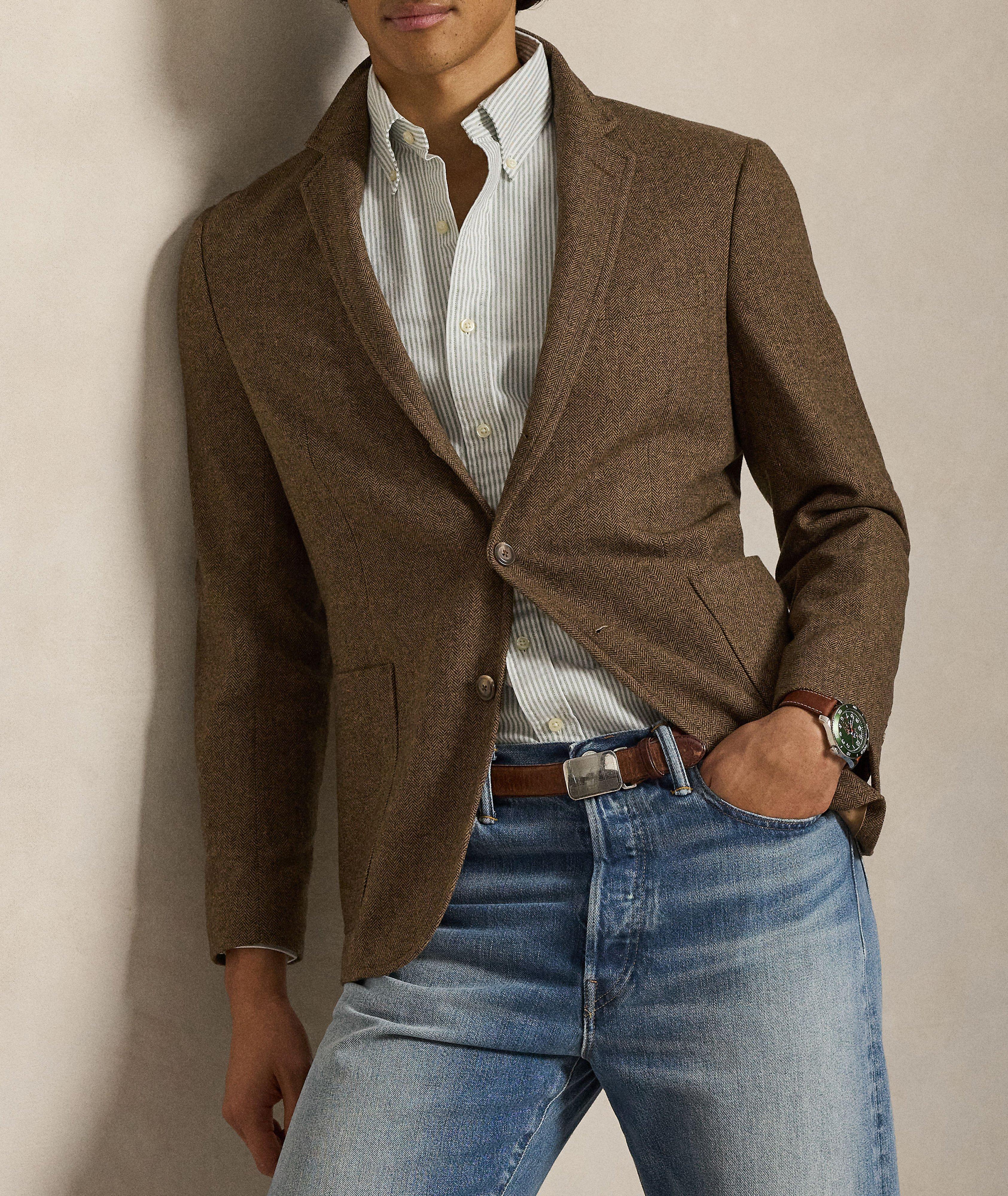 Chemise Oxford rayée coupe-classique image 4