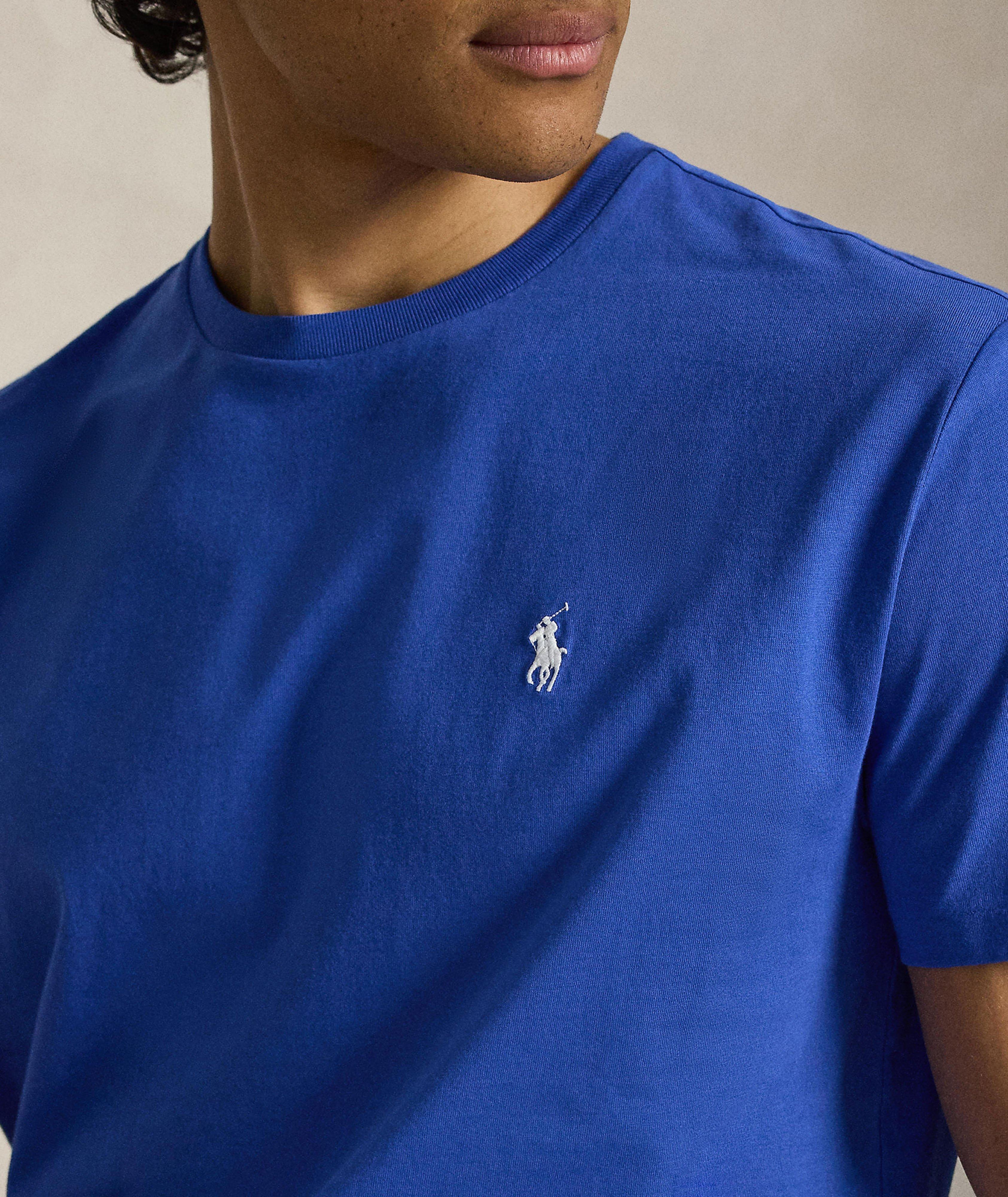 T-shirt encolure ronde jersey coupe-standard image 7