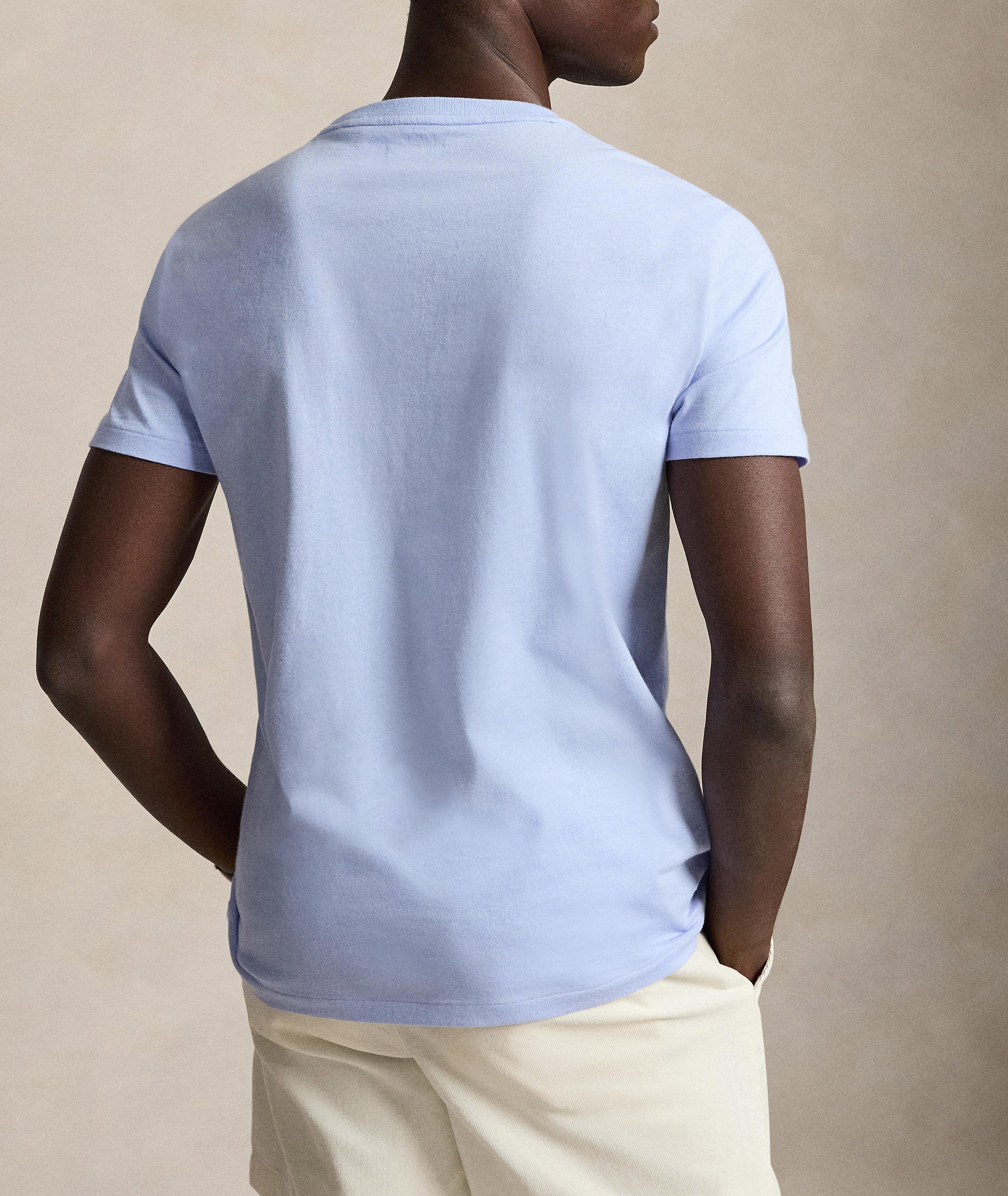 T-shirt encolure ronde jersey coupe-standard image 6