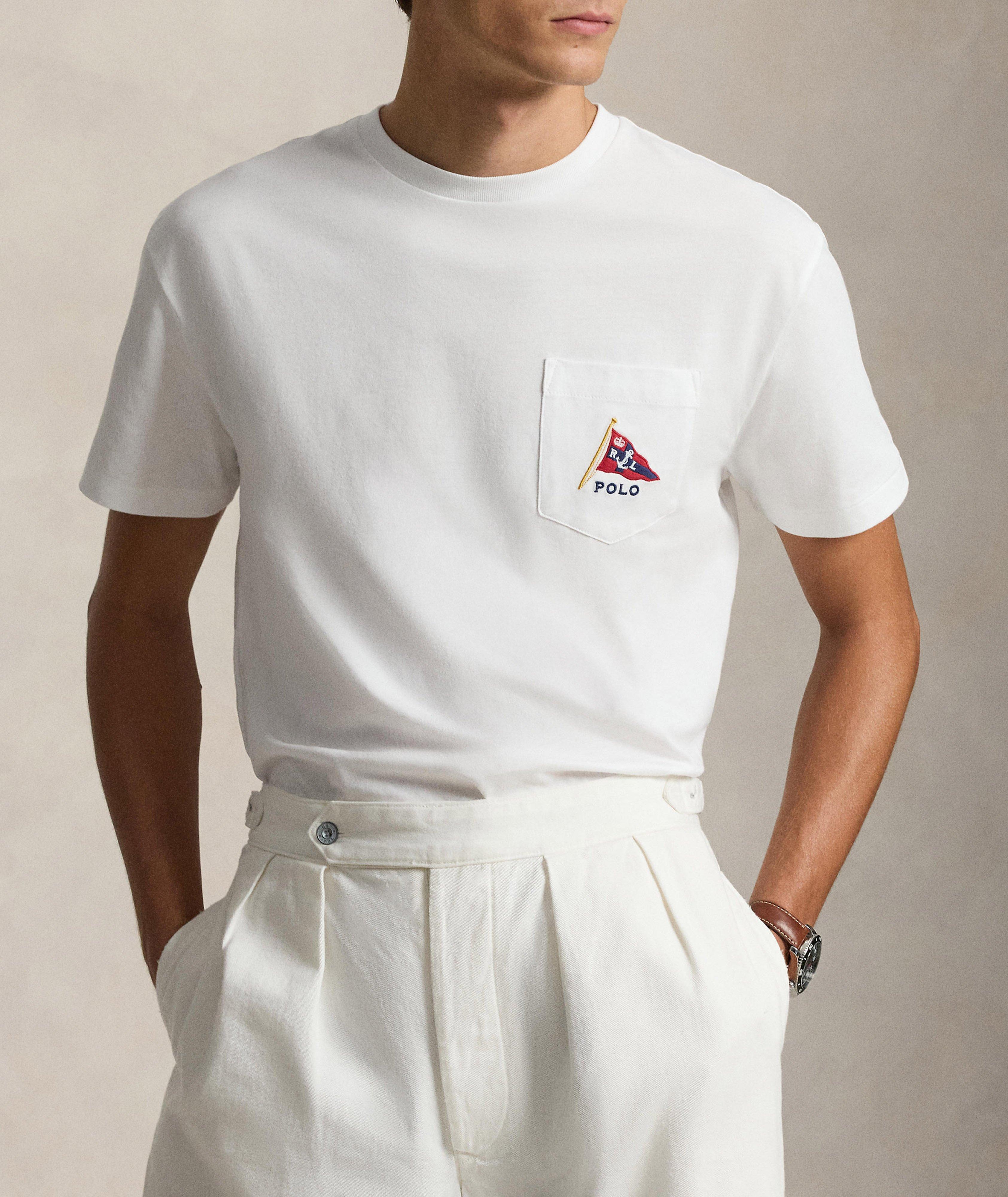 Classic-Fit Polo Bear Jersey T-Shirt image 1