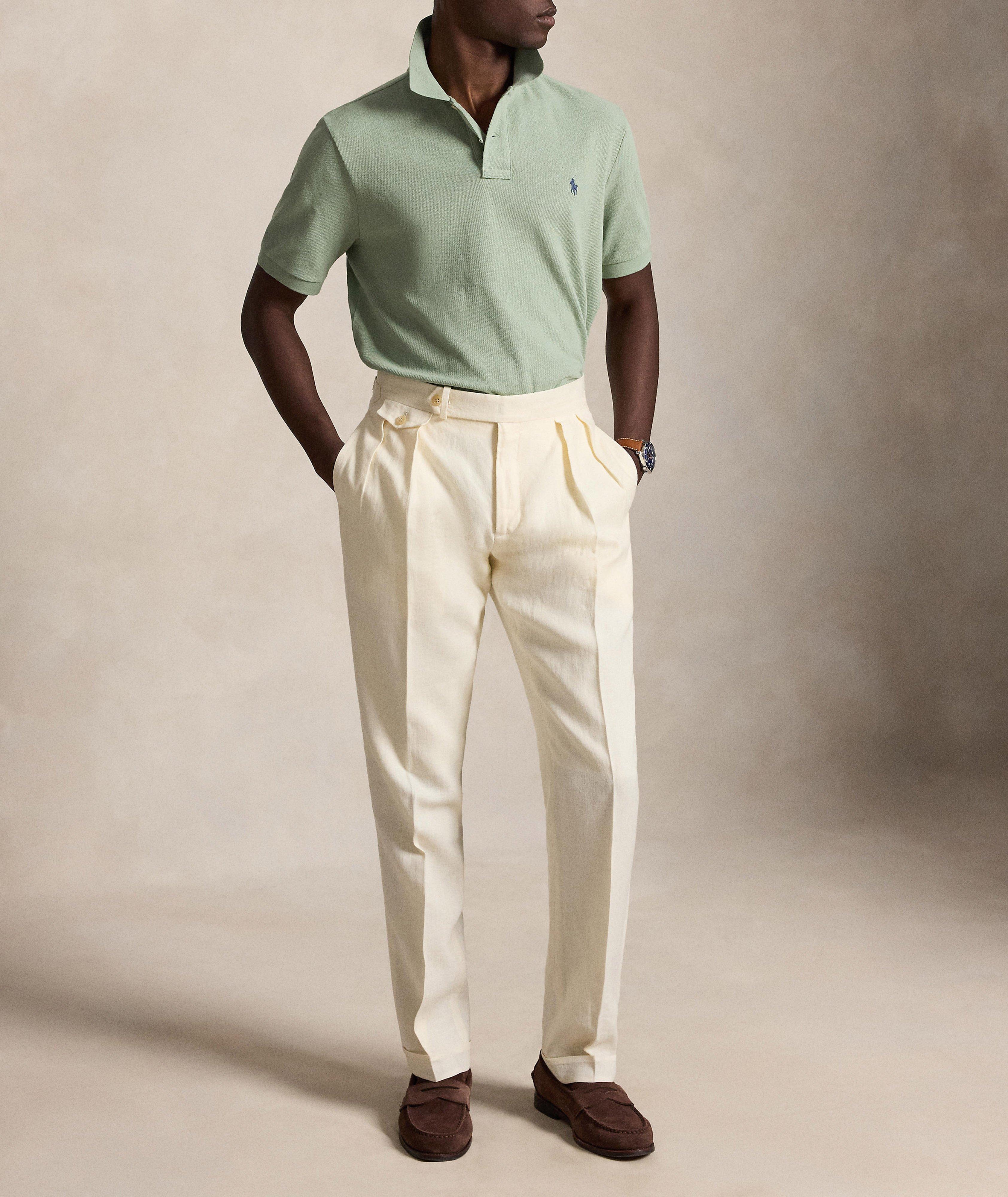 Iconic Classic-Fit Mesh Polo image 6
