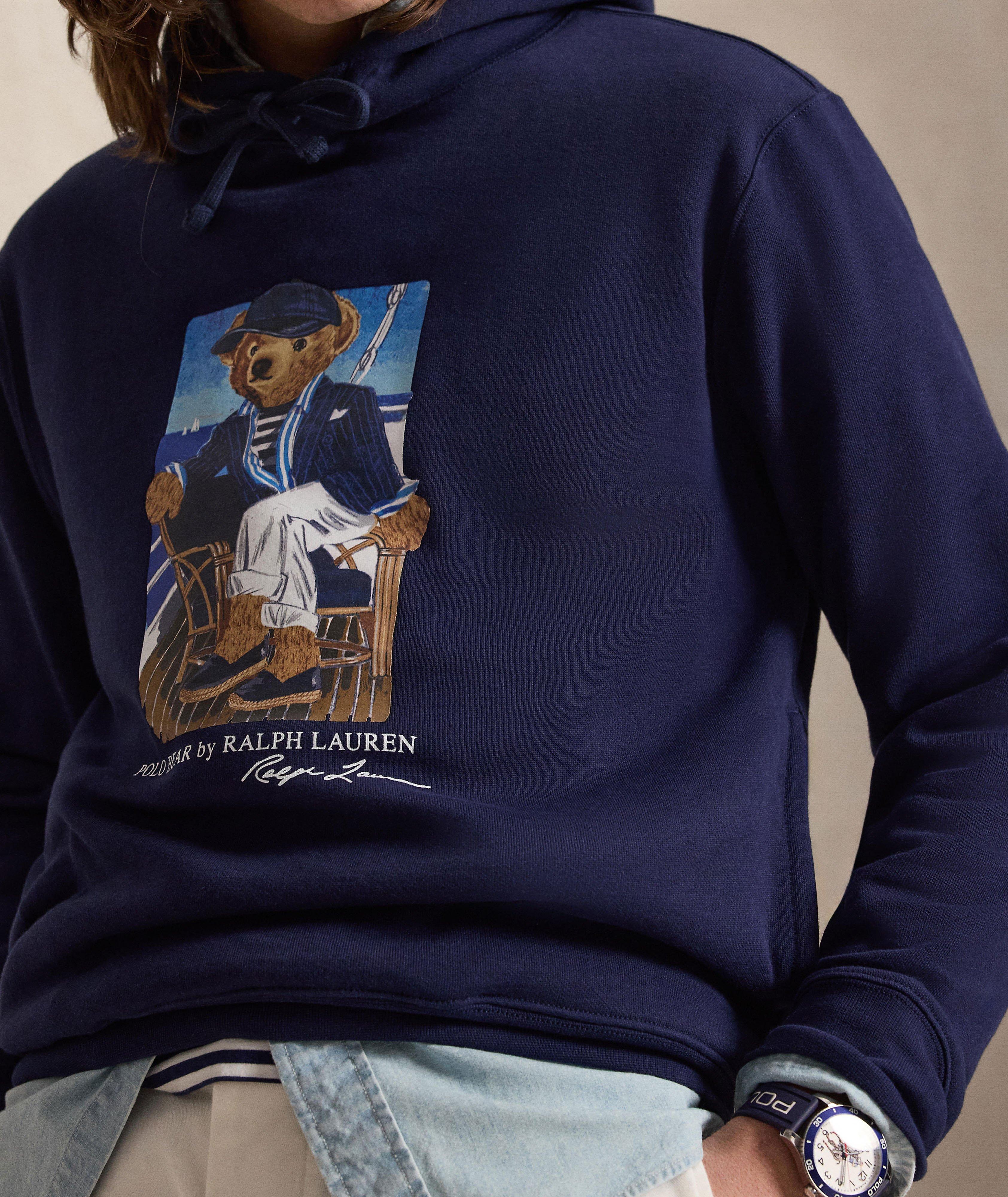 Newport Polo Bear Fleece Hooded Sweatshirt  image 3